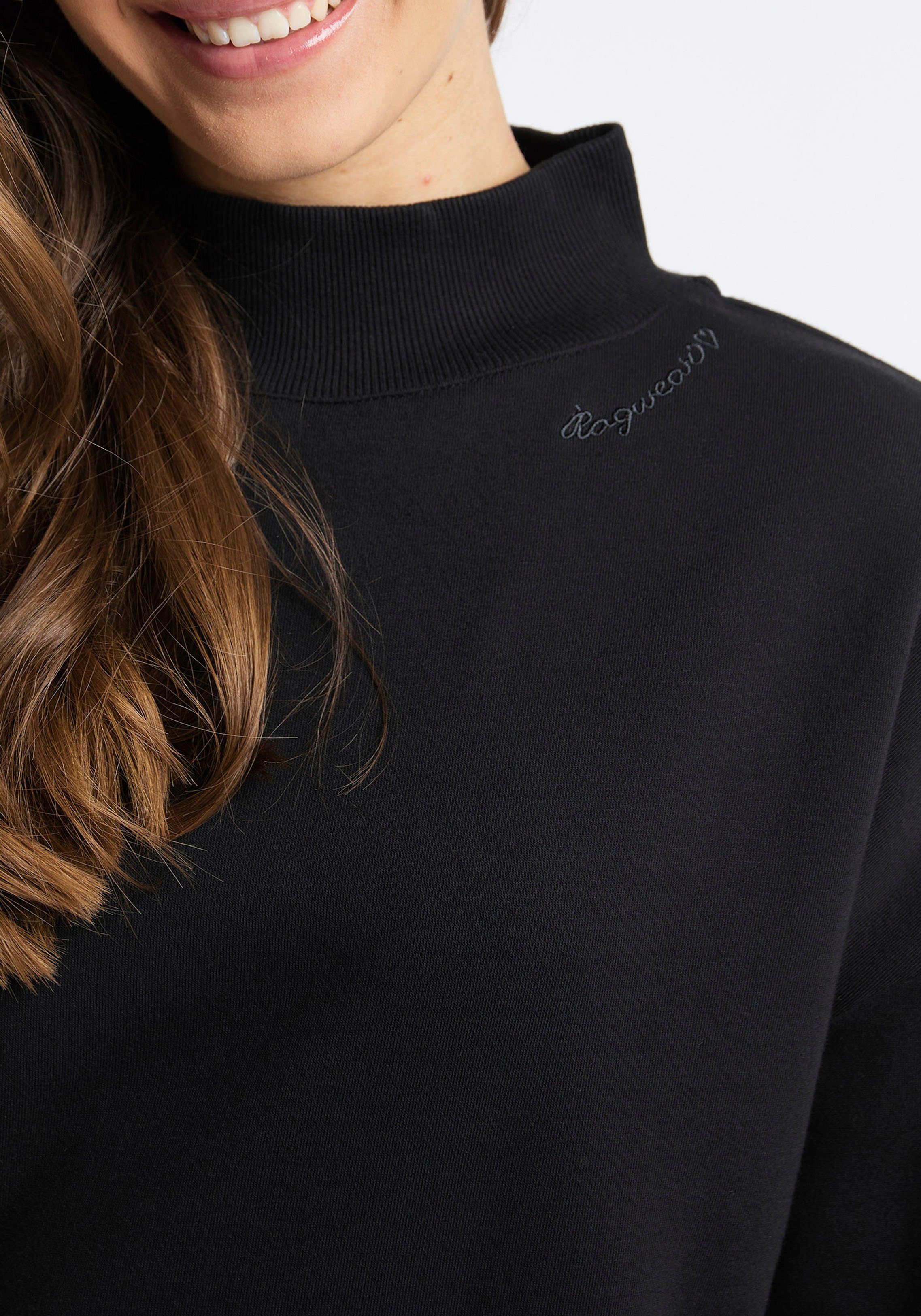 SWEAT black Sweater 1010 Ragwear KAILA