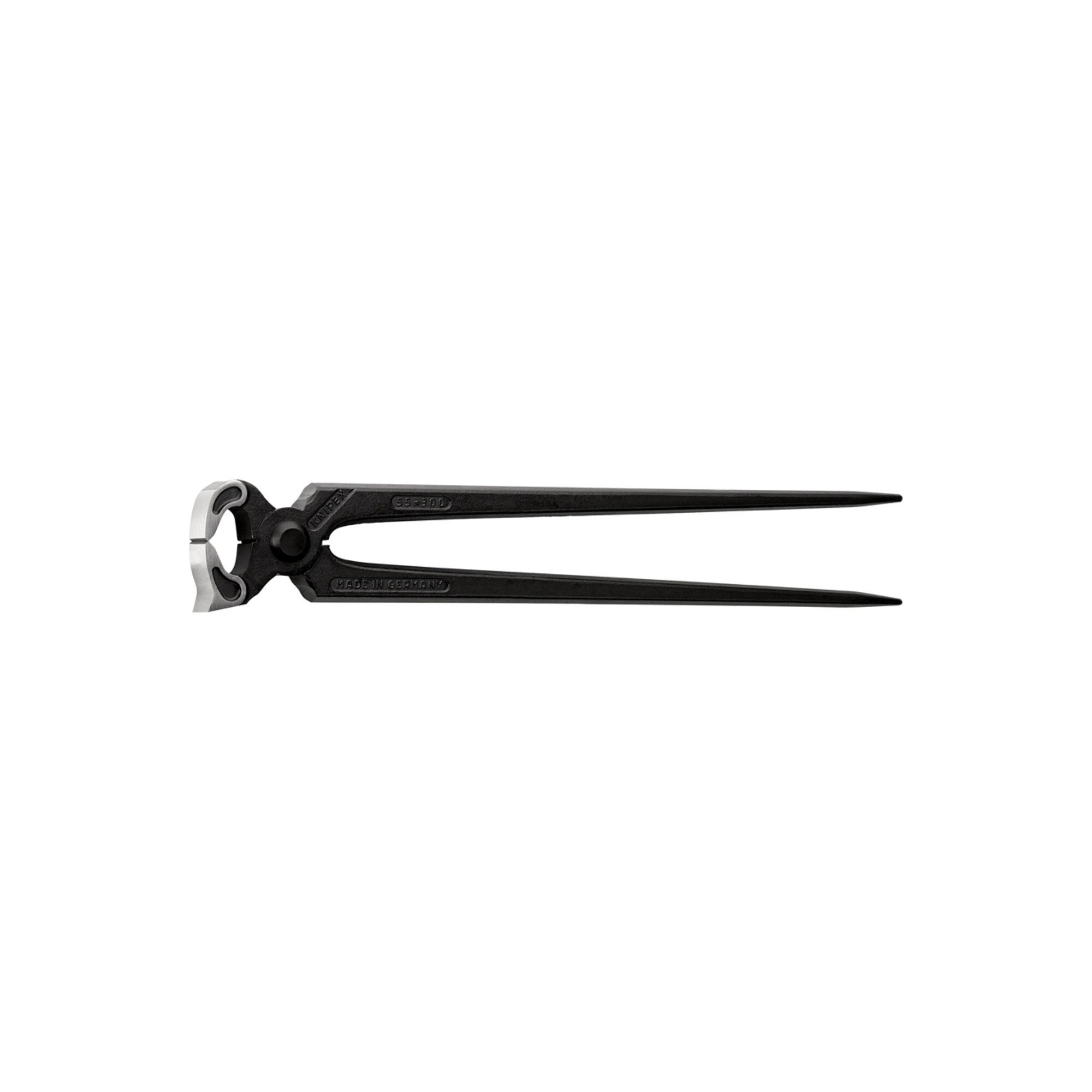 Knipex Zangenset KNIPEX 55 00 300 Hufbeschlagzange (Karosserieabreißzange) schwarz atra