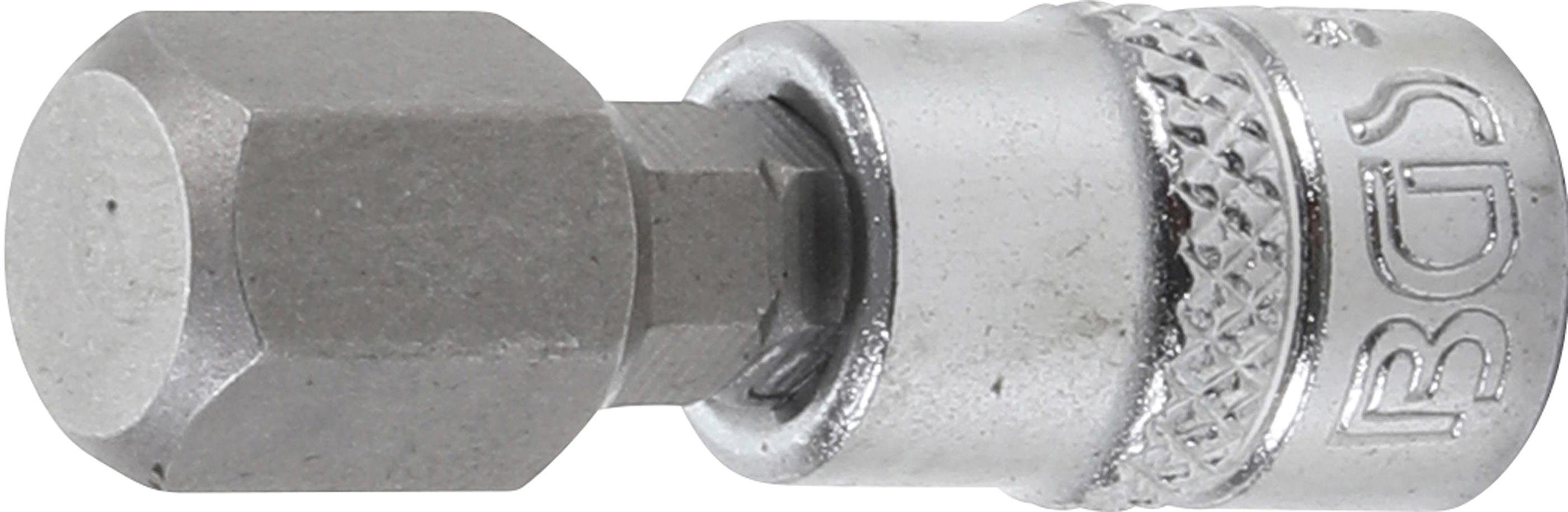 BGS Sechskant-Bit mm mm Antrieb technic (1/4), 6,3 Bit-Einsatz, Innenvierkant 10 Innensechskant