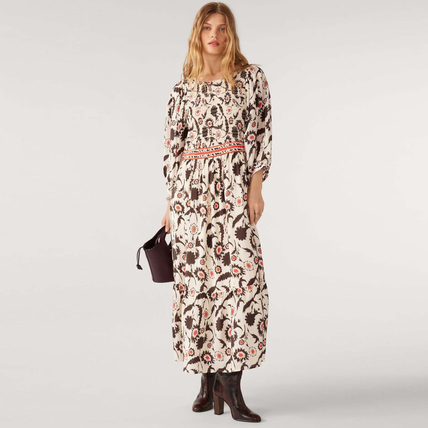 BA&SH Maxikleid Kleid KATEL aus Viskose