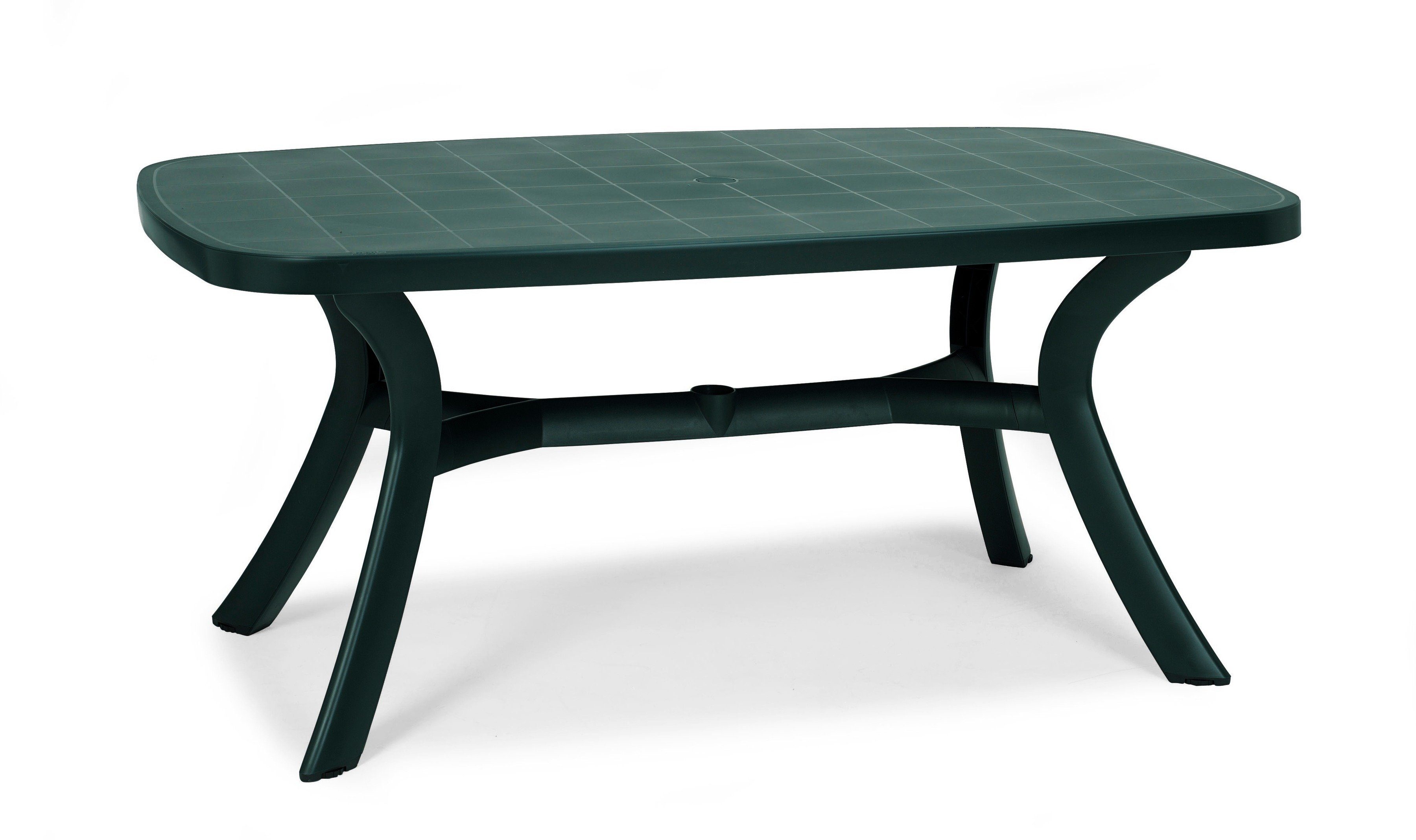 BEST Gartentisch , Kunststoff, 192x105 cm, grün OTTO