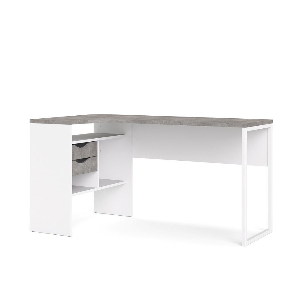 Schreibtisch Plus Schreibtisch Eckschreibtisch mit 3 Regalen un