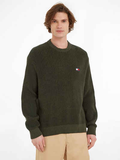 Tommy Jeans Strickpullover TJM REG TONAL XS BADGE SWEATER