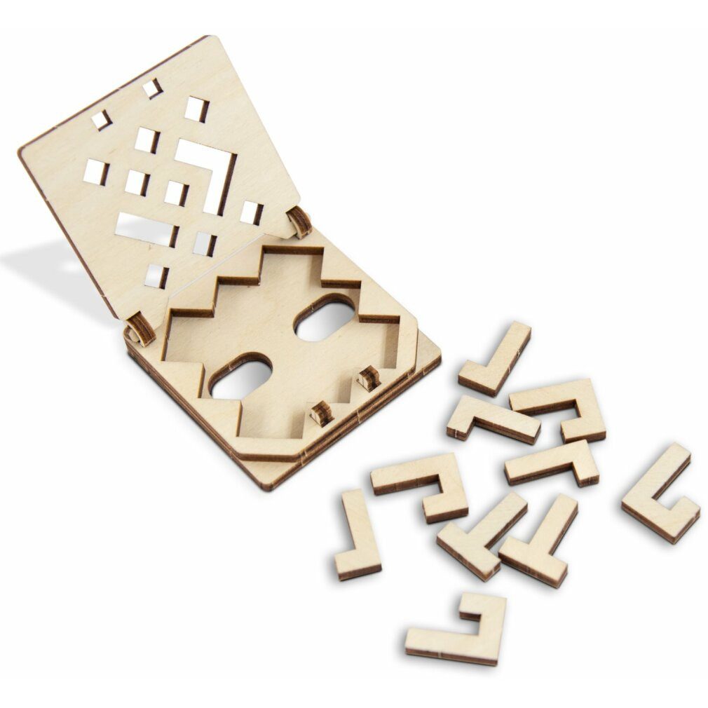 Wooden City 3D-Puzzle 3D Puzzle Rätsel mini Snake, Puzzleteile