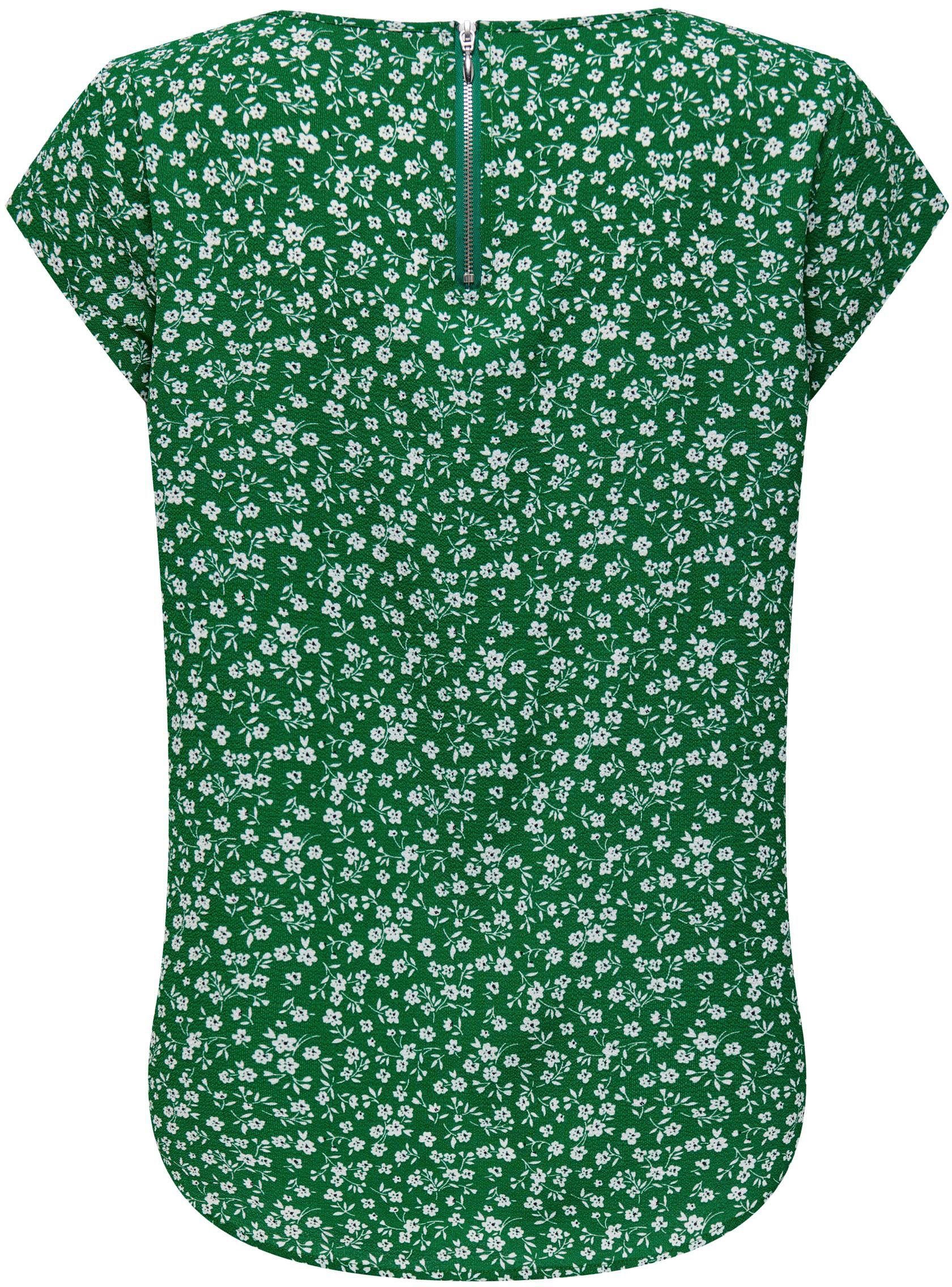 Jacket mit Print AOP TOP ONLVIC Shirtbluse ONLY AOP:MAJA DITSY S/S PTM Green NOOS