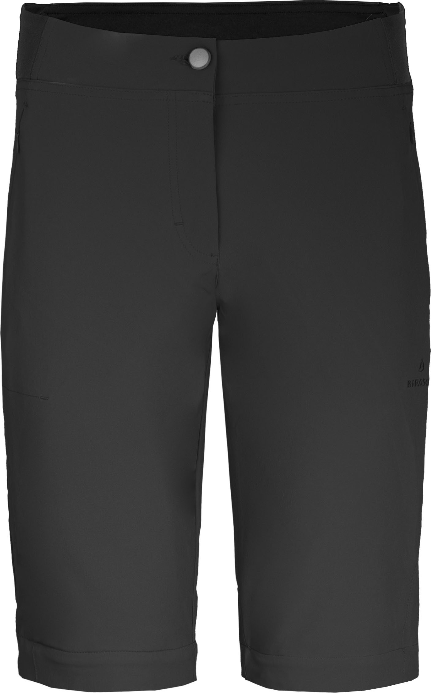 Bergson Outdoorhose AALBORG Vario Zipp-Off (slim) Damen Wanderhose, recycelt, elastisch, sportlich, Normalgrößen, schwa