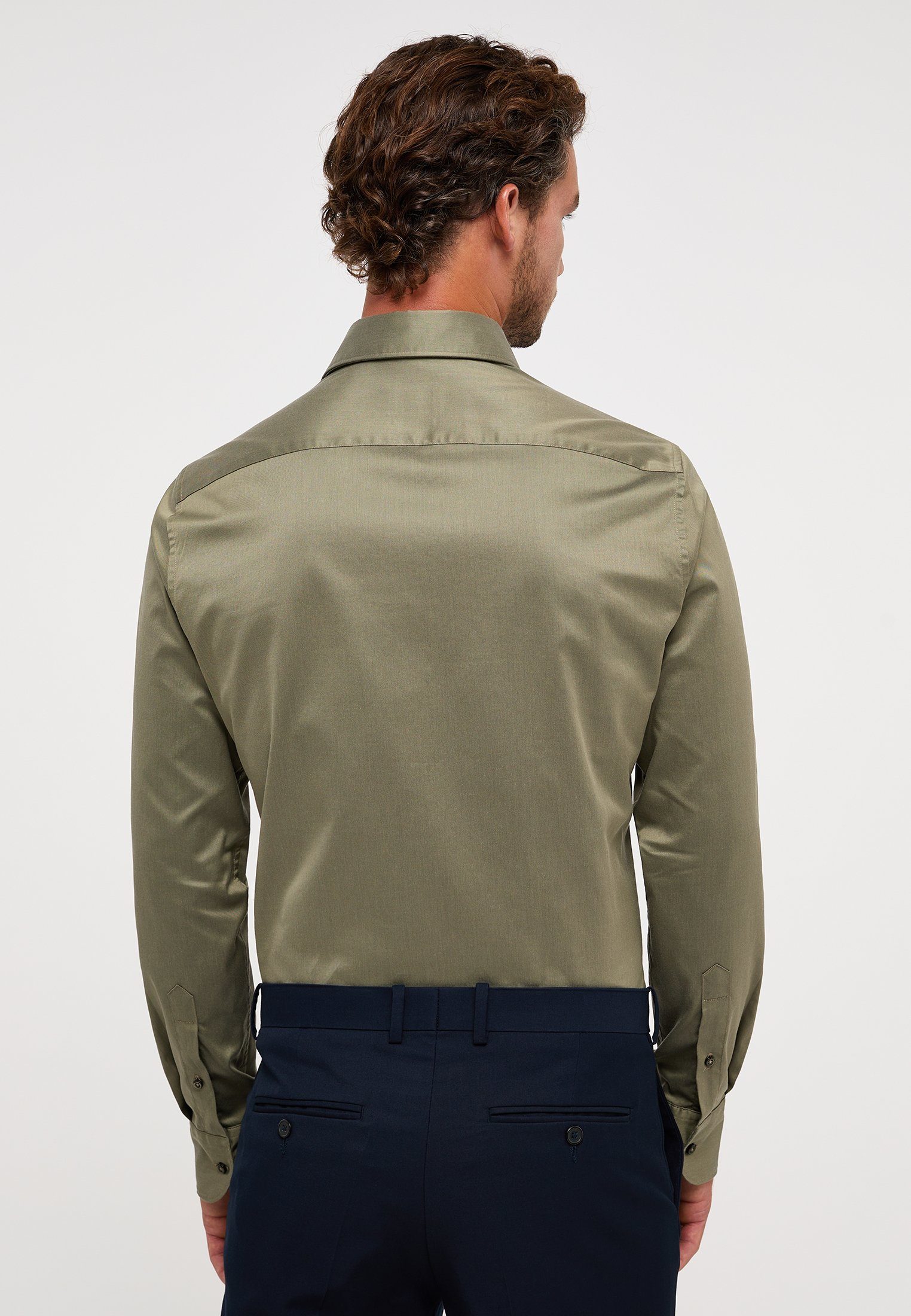 Eterna Langarmhemd "SLIM FIT" EASY IRON (bügelleicht) günstig online kaufen