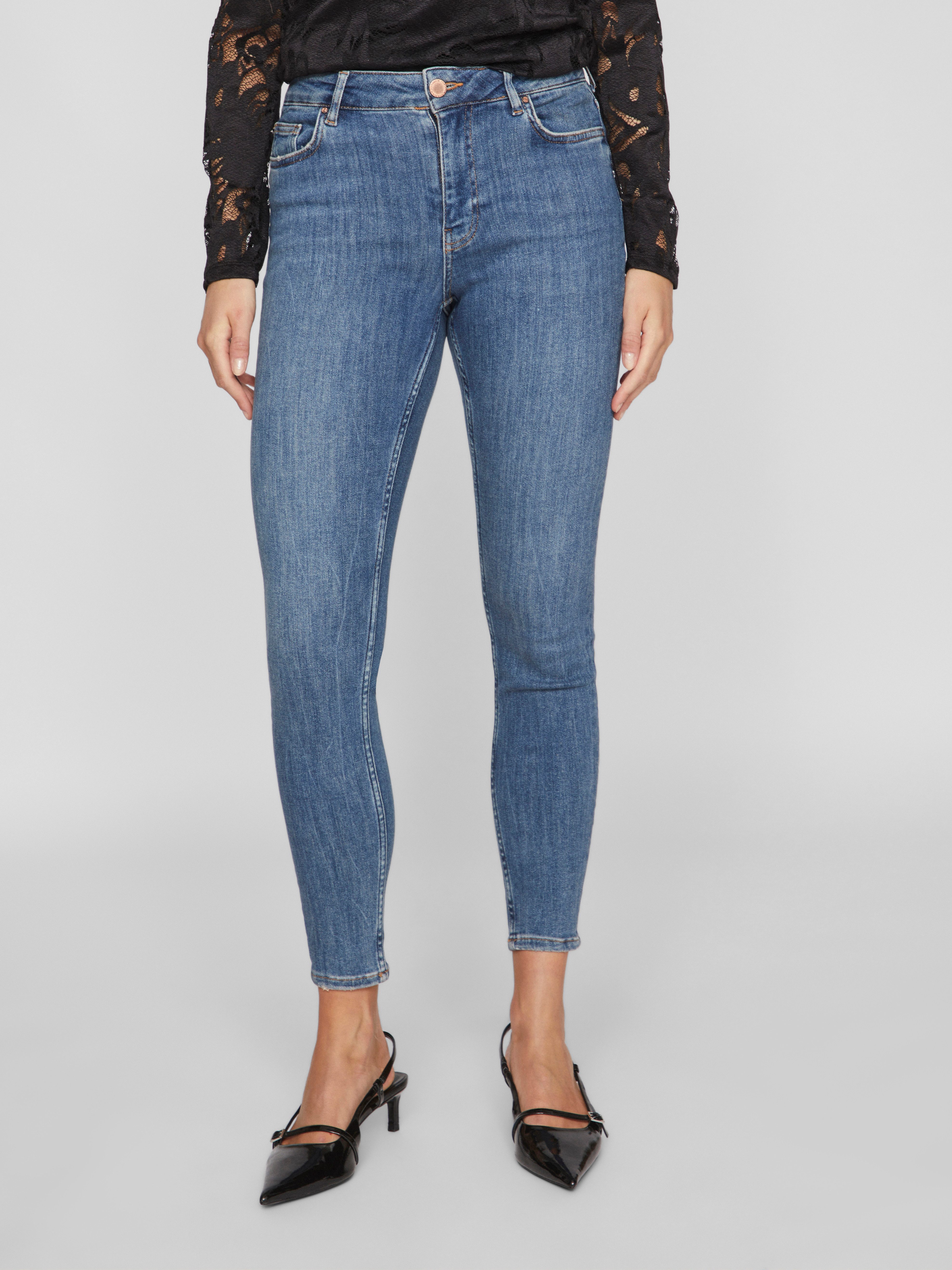 Vila Skinny-fit-Jeans VISARAH WU02 RW SKINNY günstig online kaufen