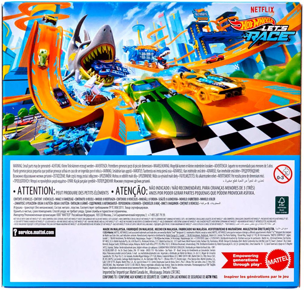 Hot Wheels Spielzeug-Auto Let´s Race, (Set, 8-tlg), Sortierte Lieferung - A günstig online kaufen