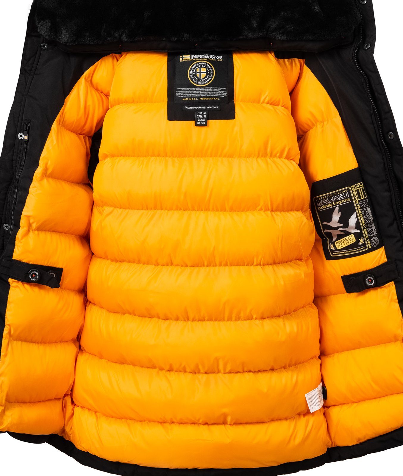 Geographical Norway Winterjacke Herren Winterjacke Parka H-259