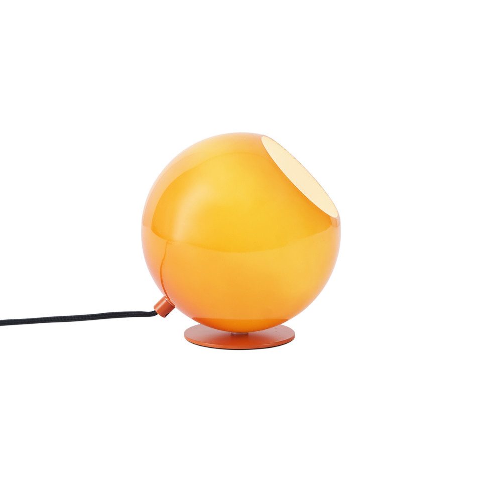 Qazqa Tischleuchte Mabel, ohne Leuchtmittel, E27, Orange, Retro, Glas, 1-fl günstig online kaufen