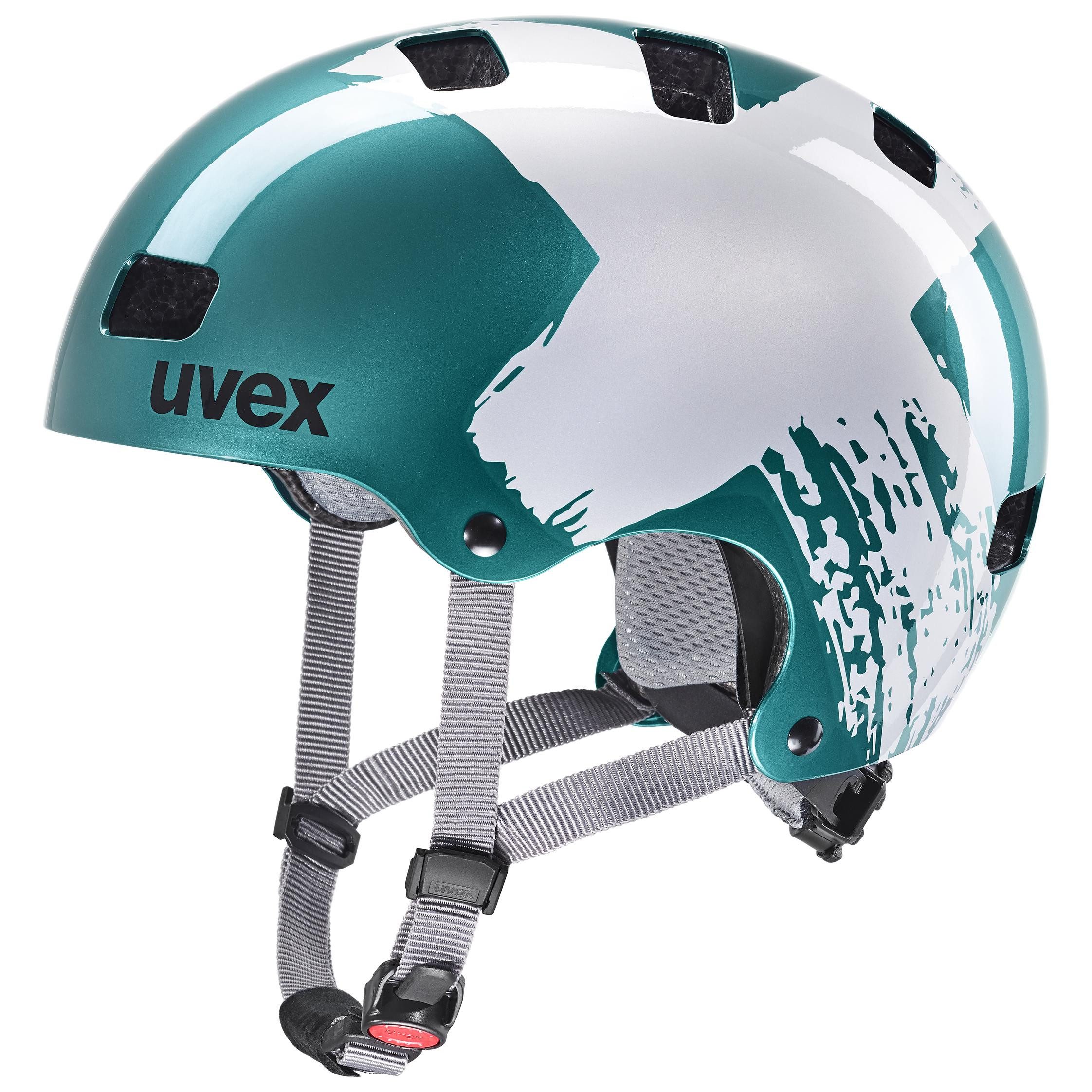 Uvex Fahrradhelm uvex kid 3 TEAL-SILVER