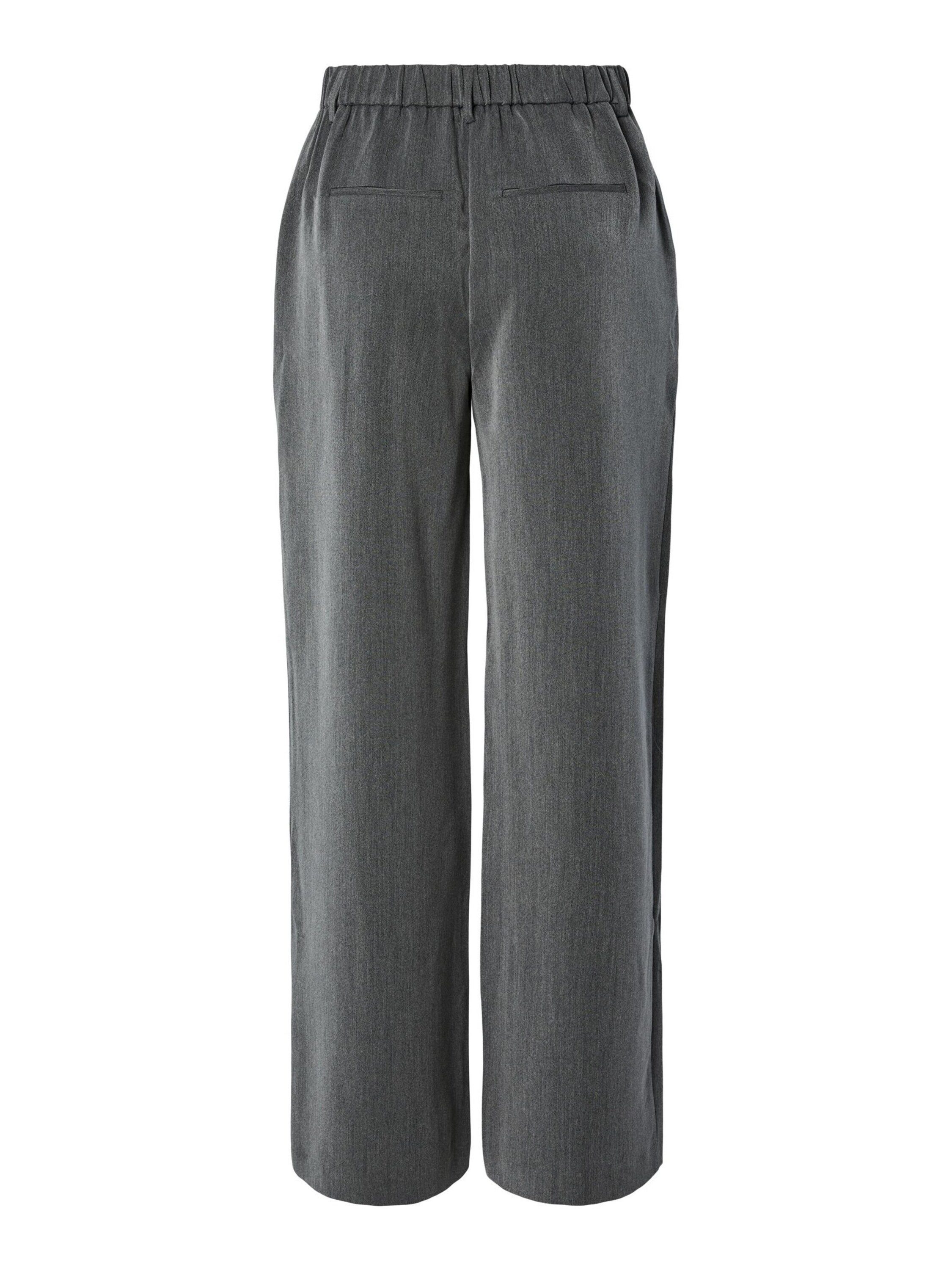 pieces Stoffhose PCKamil (1-tlg) Drapiert/gerafft günstig online kaufen