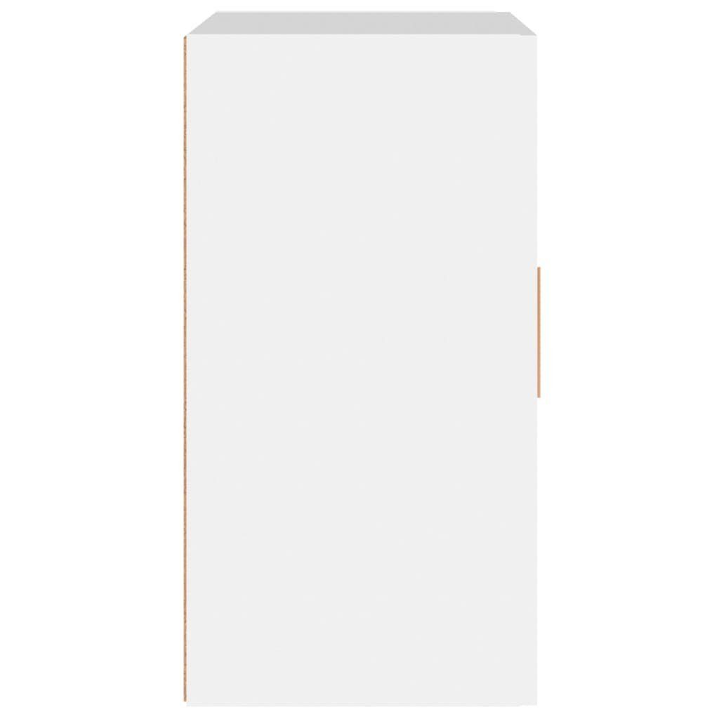 60x30x60 Fächerschrank Wandschrank vidaXL cm Weiß (1-St) Holzwerkstoff