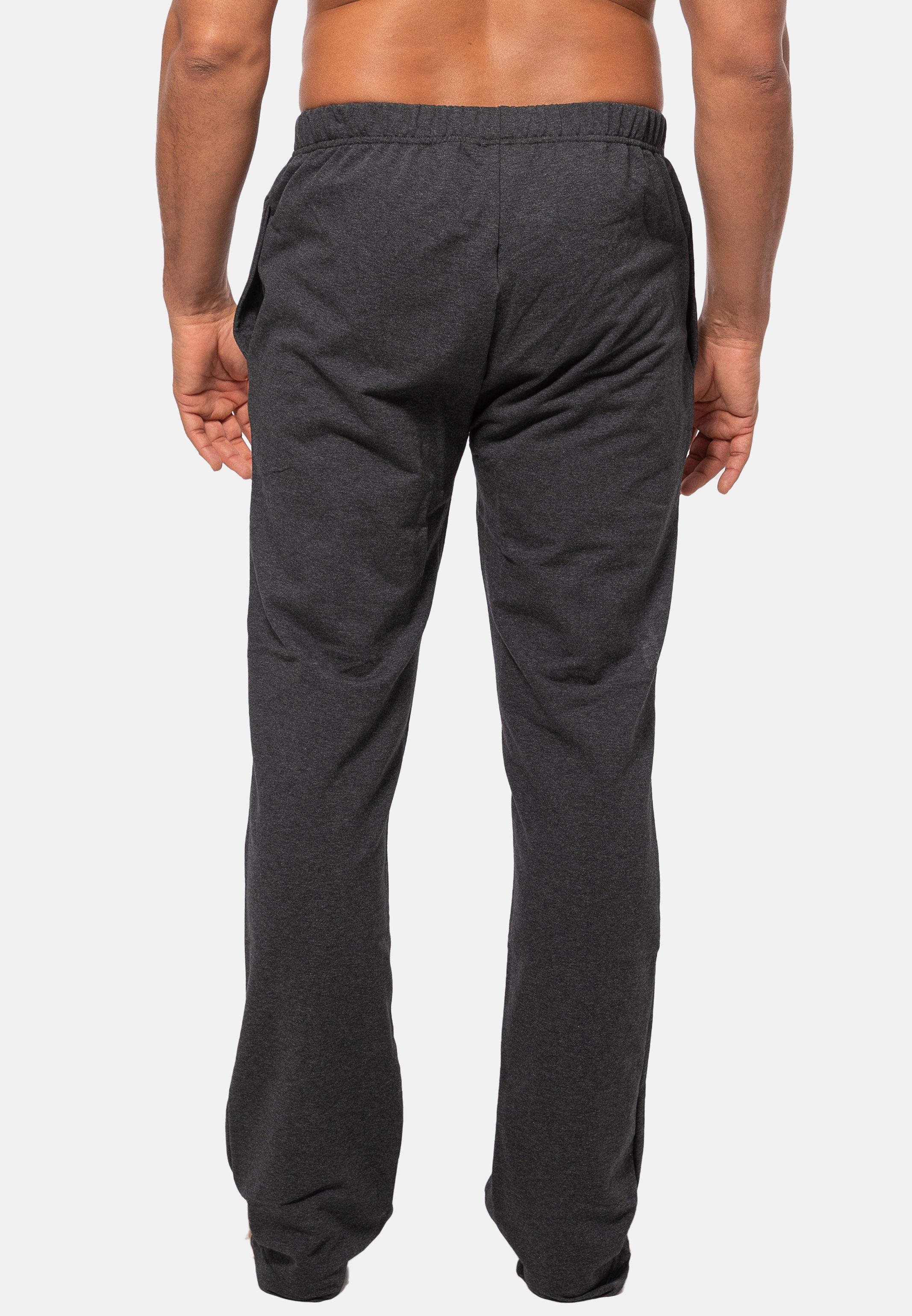 Hajo Jogginghose Basic (1-tlg) Freizeit / Jogginghose - Baumwolle - Lange Hose mit zwei Hosentaschen