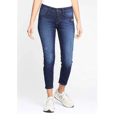 GANG Relax-fit-Jeans 94AMELIE CROPPED mit Stretch für hohen Tragekomfort