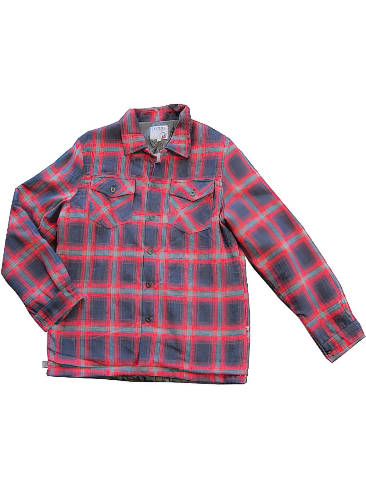 Terrax Workwear Langarmhemd 11128-6831 Terrax Thermohemd Karriert