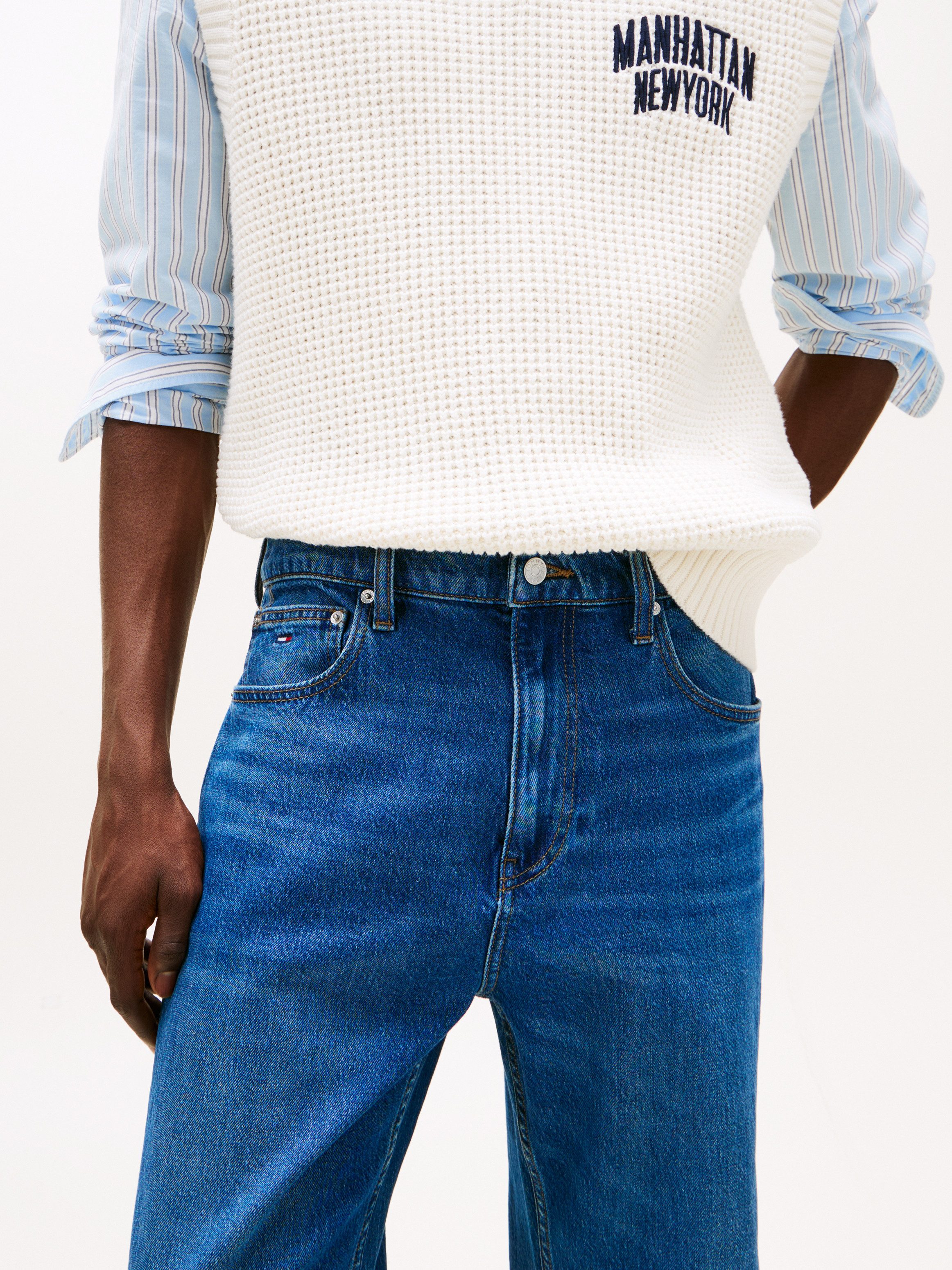 Tommy Jeans Regular-fit-Jeans Otis Regular Straight Gerade geschnittene Jeans, regulärer Leibhöhe