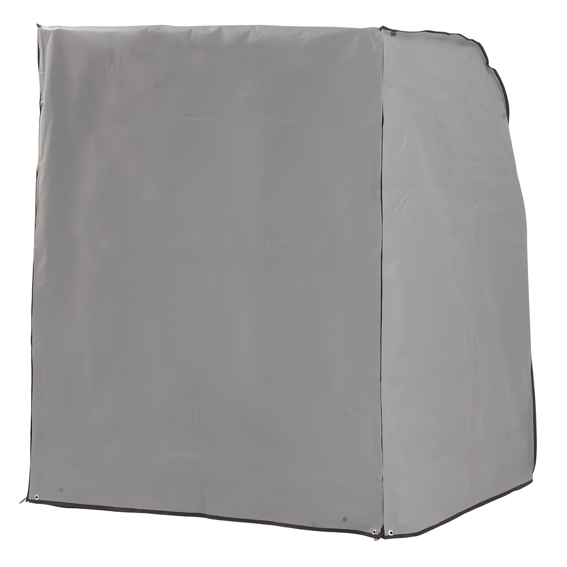 SonnenPartner Strandkorb-Schutzhülle Schutzhülle grau für 1-Sitzer ca. 95cm x 114cm x154cm (BxTxH)