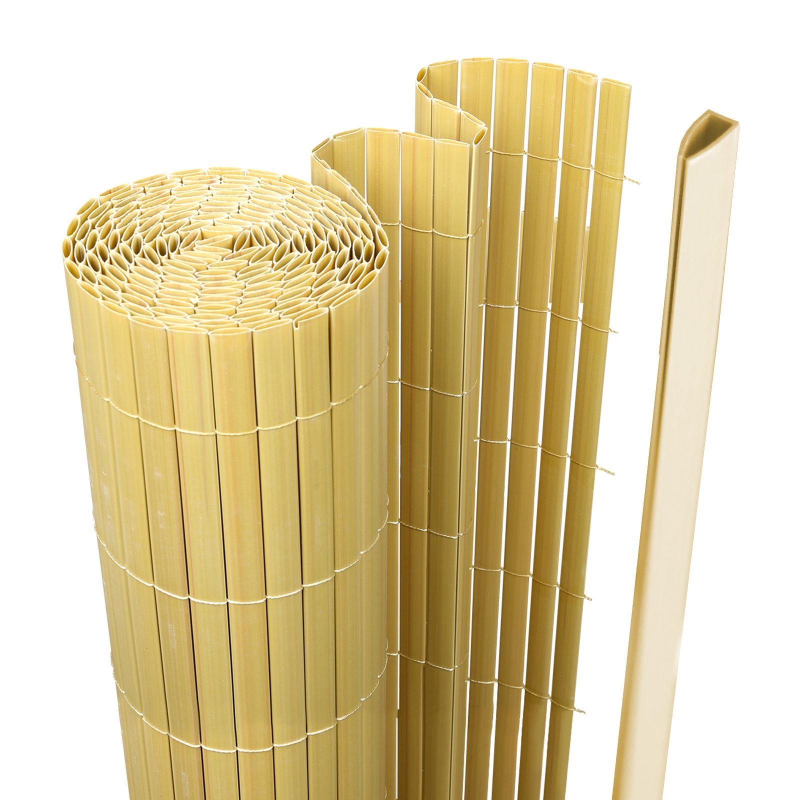 Clanmacy Balkonsichtschutz PVC Sichtschutzmatte Windschutz Sonnenschutz günstig online kaufen