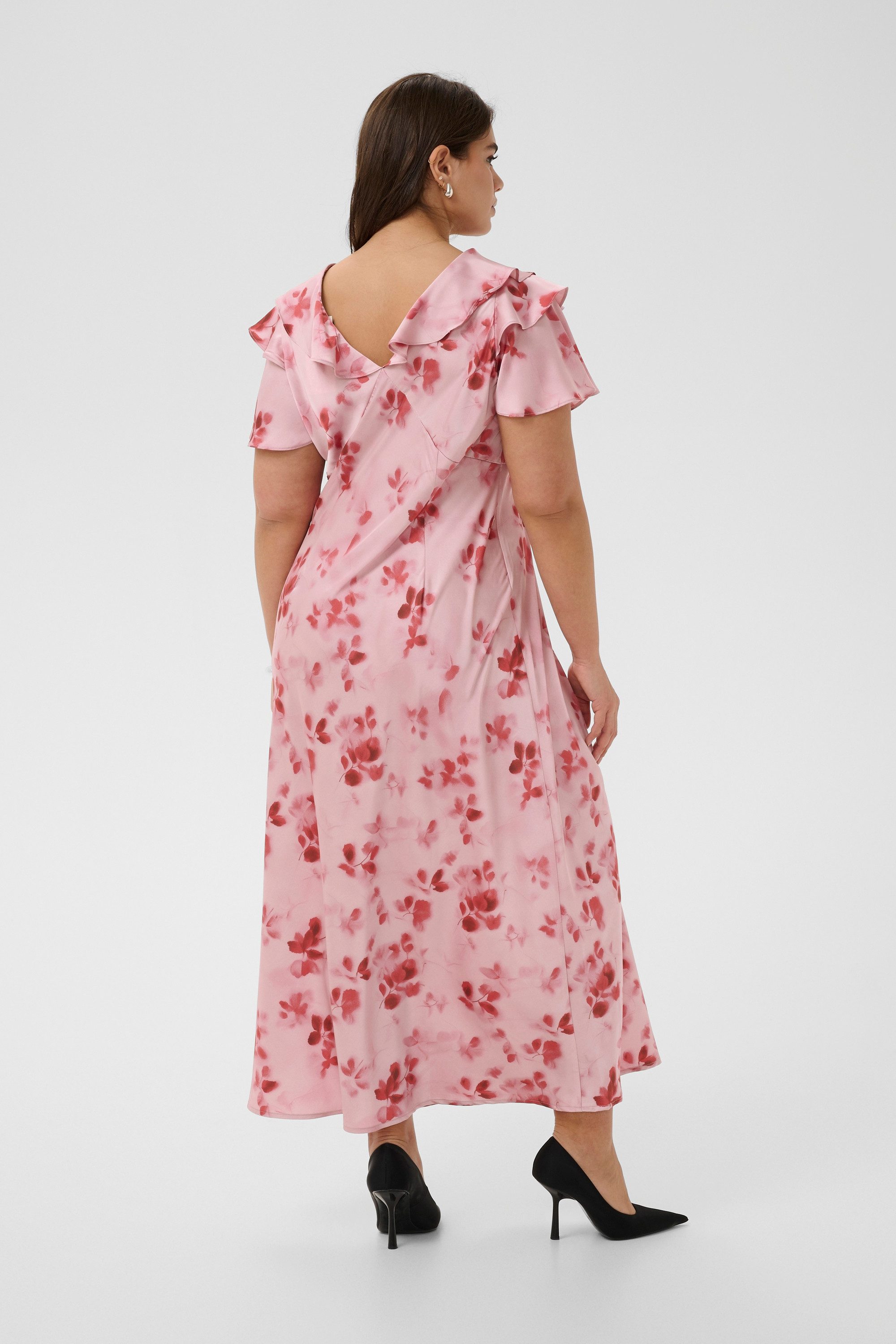 KAFFE Curve Blusenkleid Kleid KCjamie Große Größen