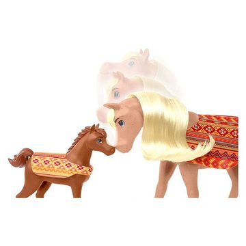 Mattel® Spielfigur Mattel GXF53: DreamWorks - Spirit - Spielset, 2 Pferde mit Zubehör, S