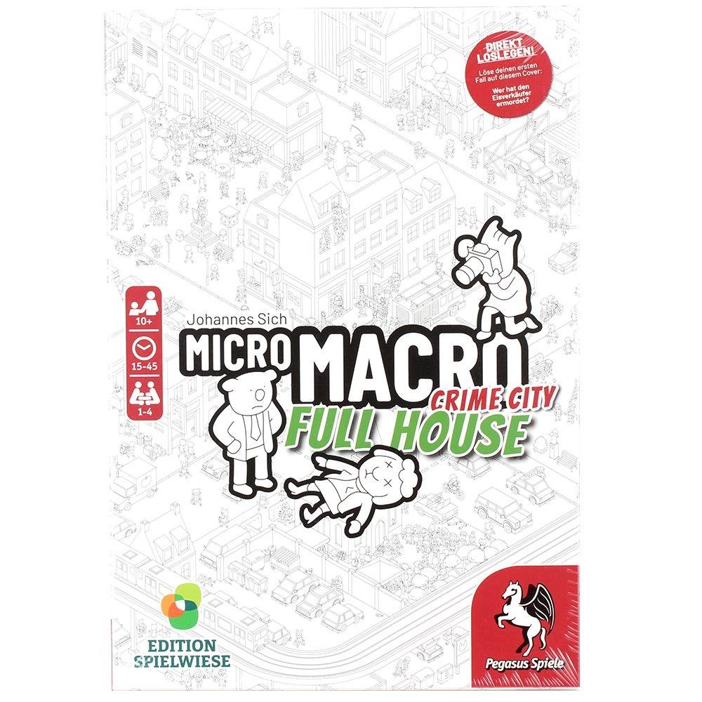 Pegasus Spiele Spiel MicroMacro: Crime City 2 – Full House