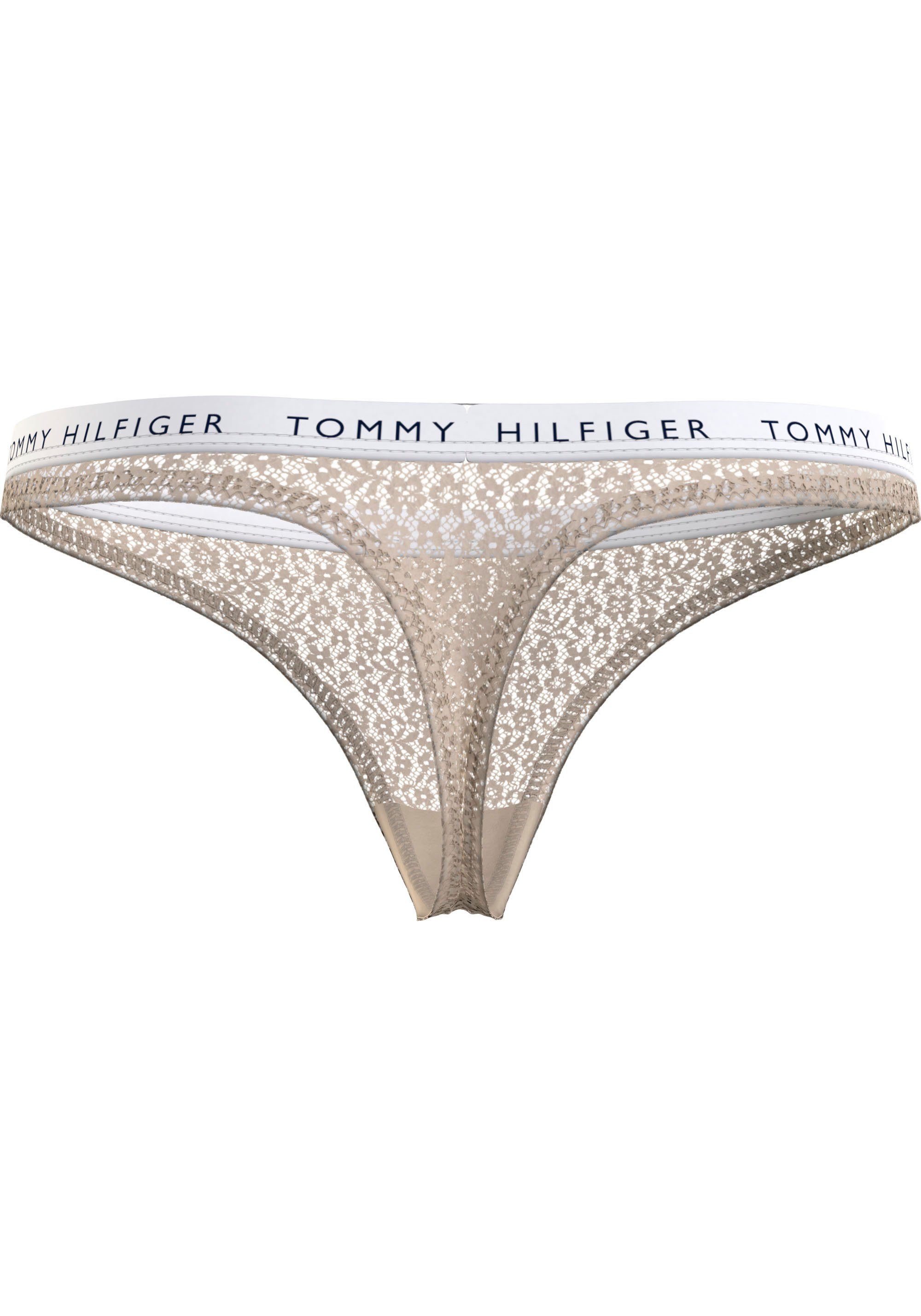 3er-Pack) Underwear 3er T-String Hilfiger Tommy (Packung, im 3-St., Set
