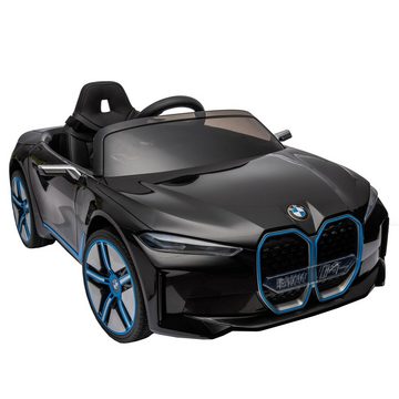 OKWISH Elektro-Kinderauto Lizenziertes BMW I4 Kinderfahrzeug, Belastbarkeit 30 kg, Elektroauto für Kinder mit 2,4G-Fernbedienung für Eltern