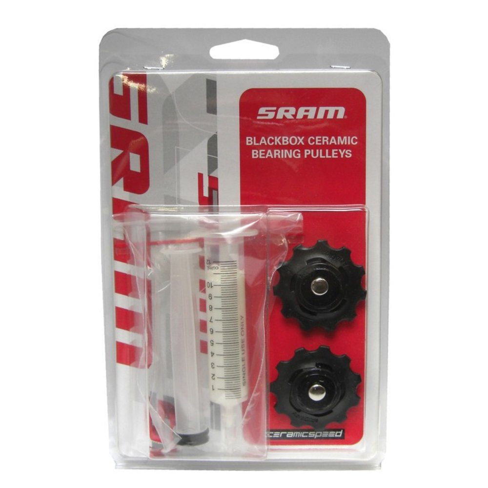 Schaltung BlackBox Pulleys Road mit Keramiklagern AeroGlide
