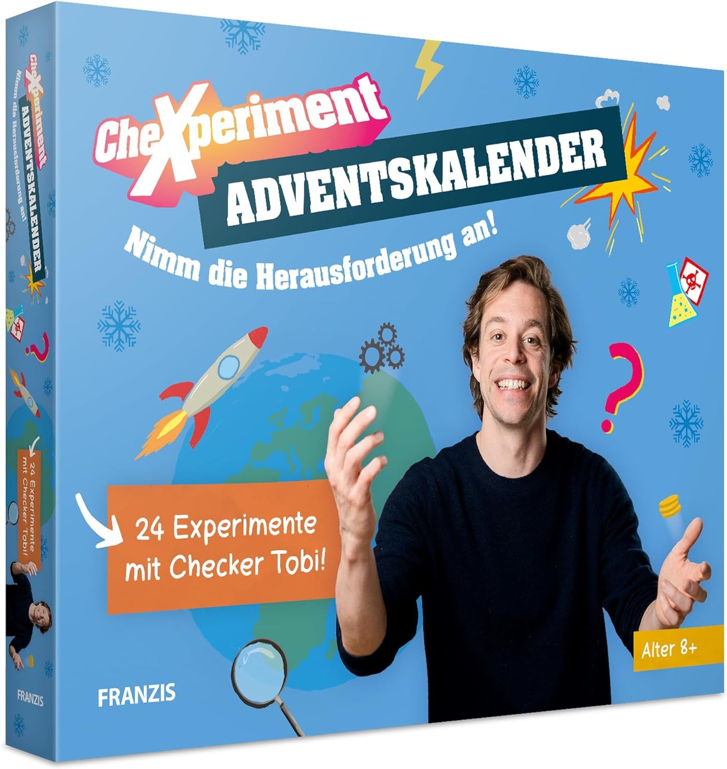 Franzis Spielzeug-Adventskalender Checker Tobi - CheXperiment günstig online kaufen