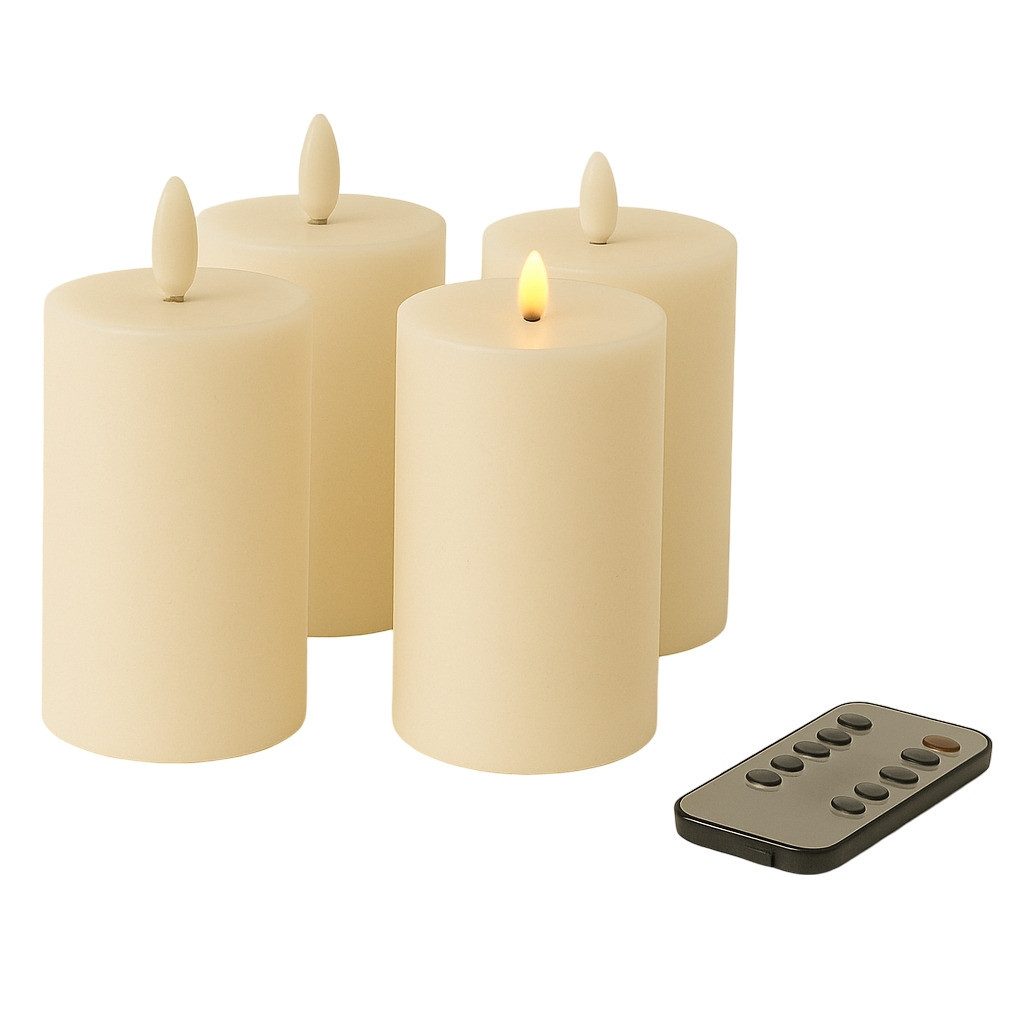 Fachhandel Plus Stumpenkerze LED mit Timer günstig online kaufen