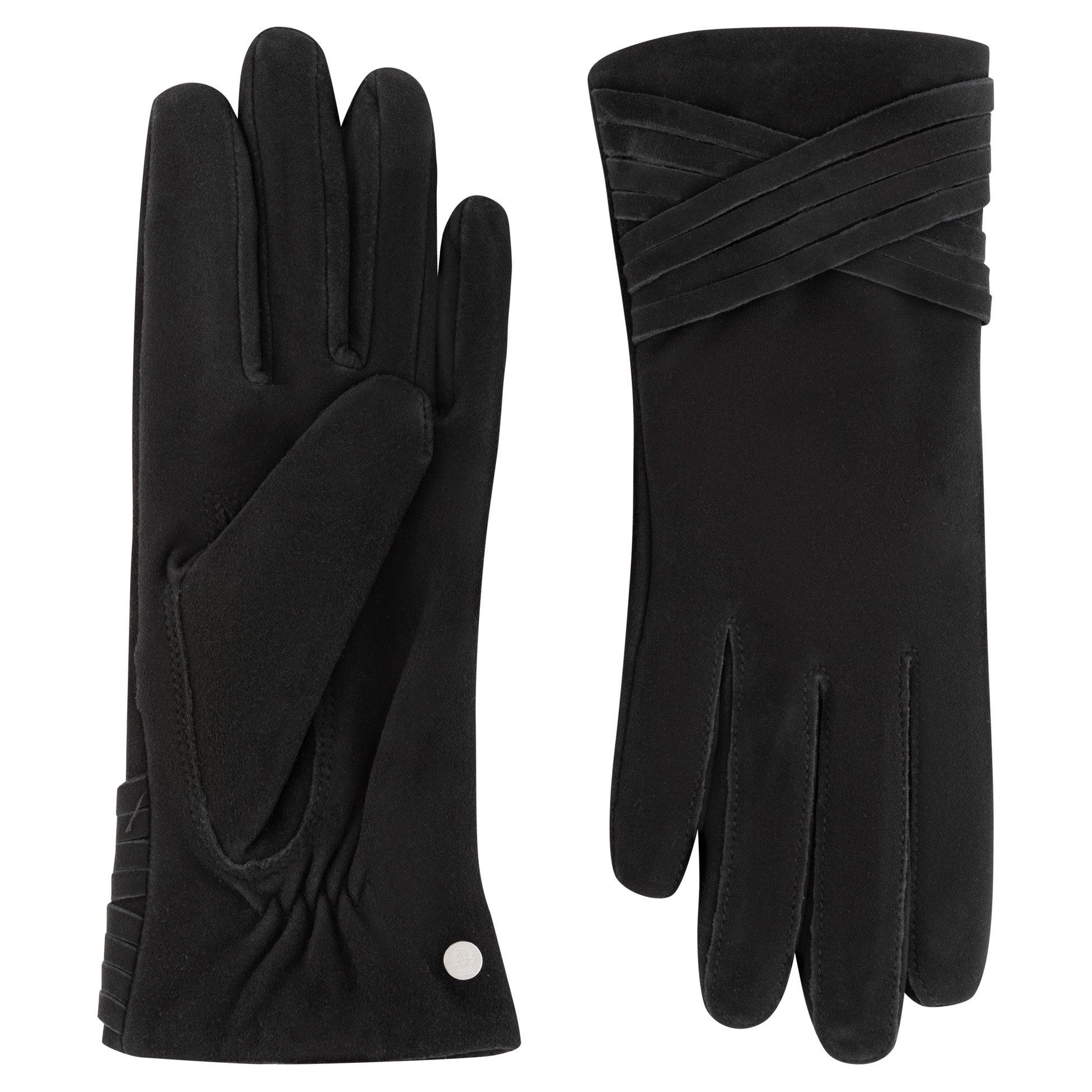 Roeckl Lederhandschuhe ROANNE Fingerhandschuhe mit Detail