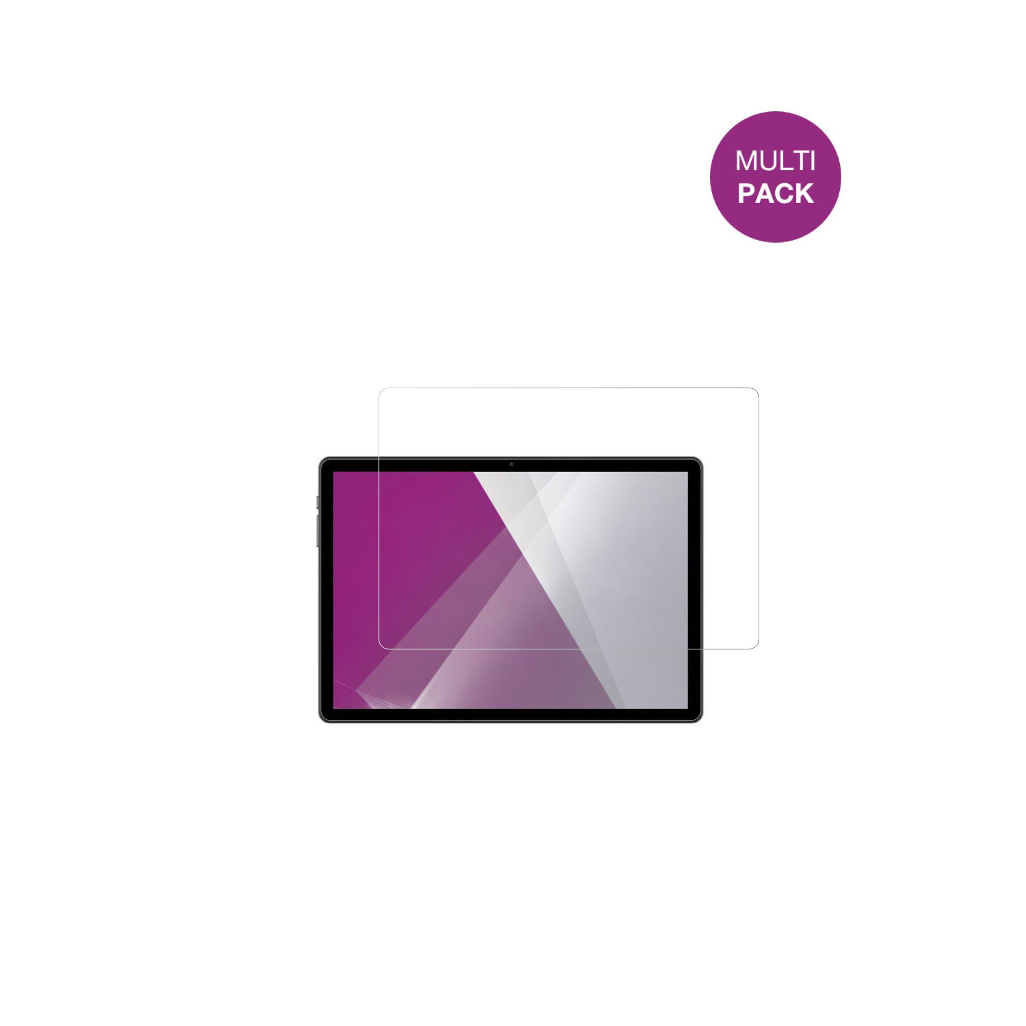 dipos Displayschutzfolie Schutzfolie für Juno Tab 4 10.5 Zoll, 2 Stück, Displayschutz Schutz Folie Made in Germany
