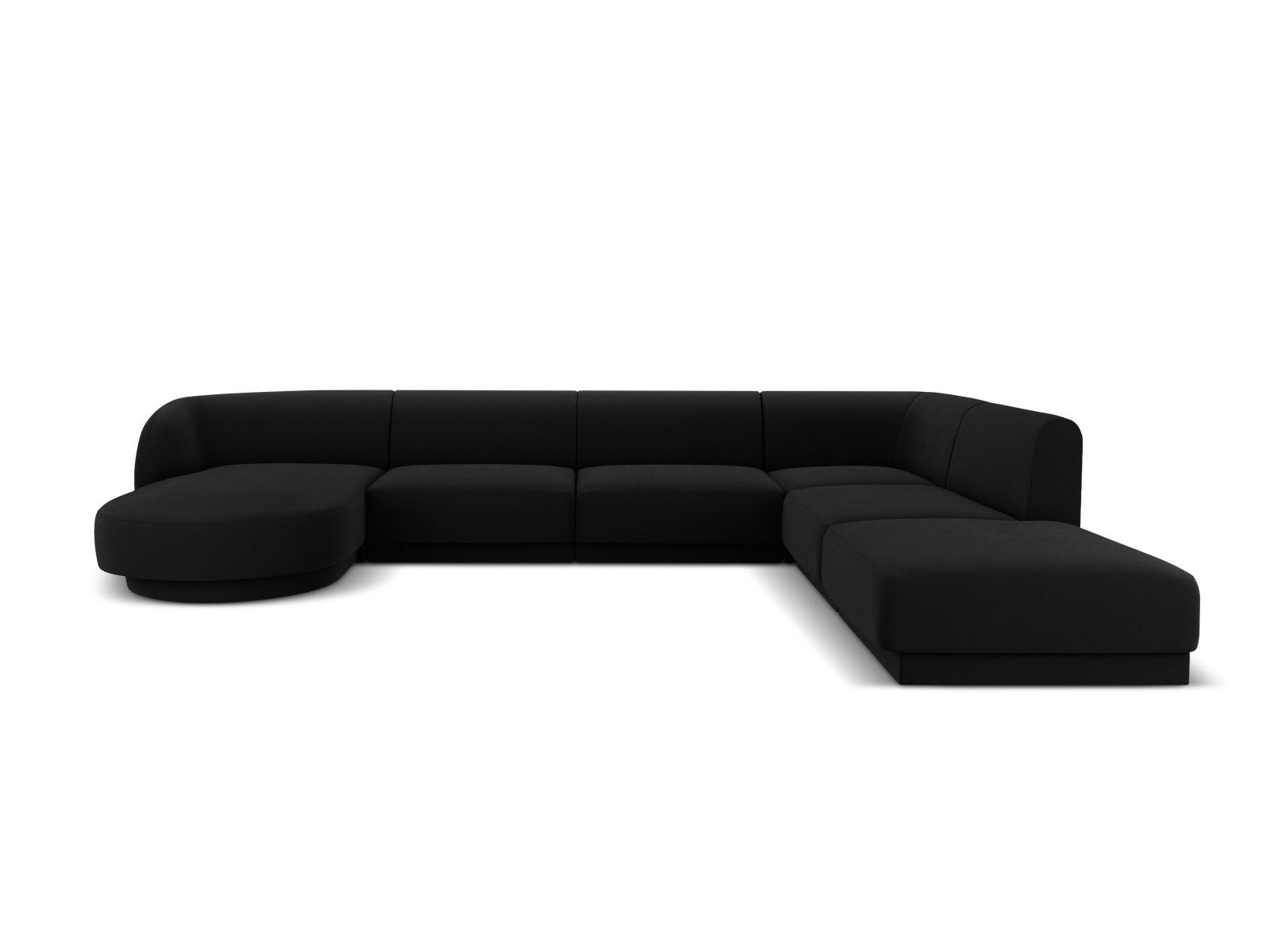 Micadoni Ecksofa Miley, Panorama 6-Sitzer günstig online kaufen
