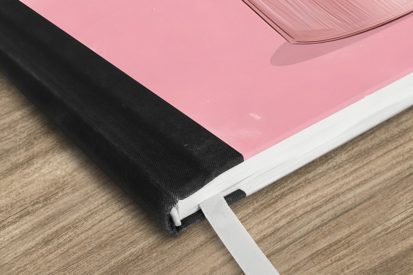 Thumbnail - MuchoWow Notizbuch Rosa - Becher Kanne - Illustration - Kaffee, Notebook, Notizblock a5, Tagebuch, Journal Liniert