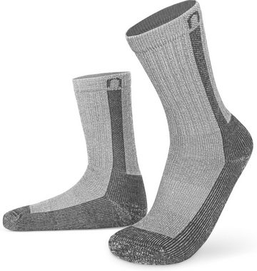 normani Wandersocken 2 Paar Merino Wander- und Arbeitssocken Nowra (Set, 2 Paar) hochwertige Merinowolle