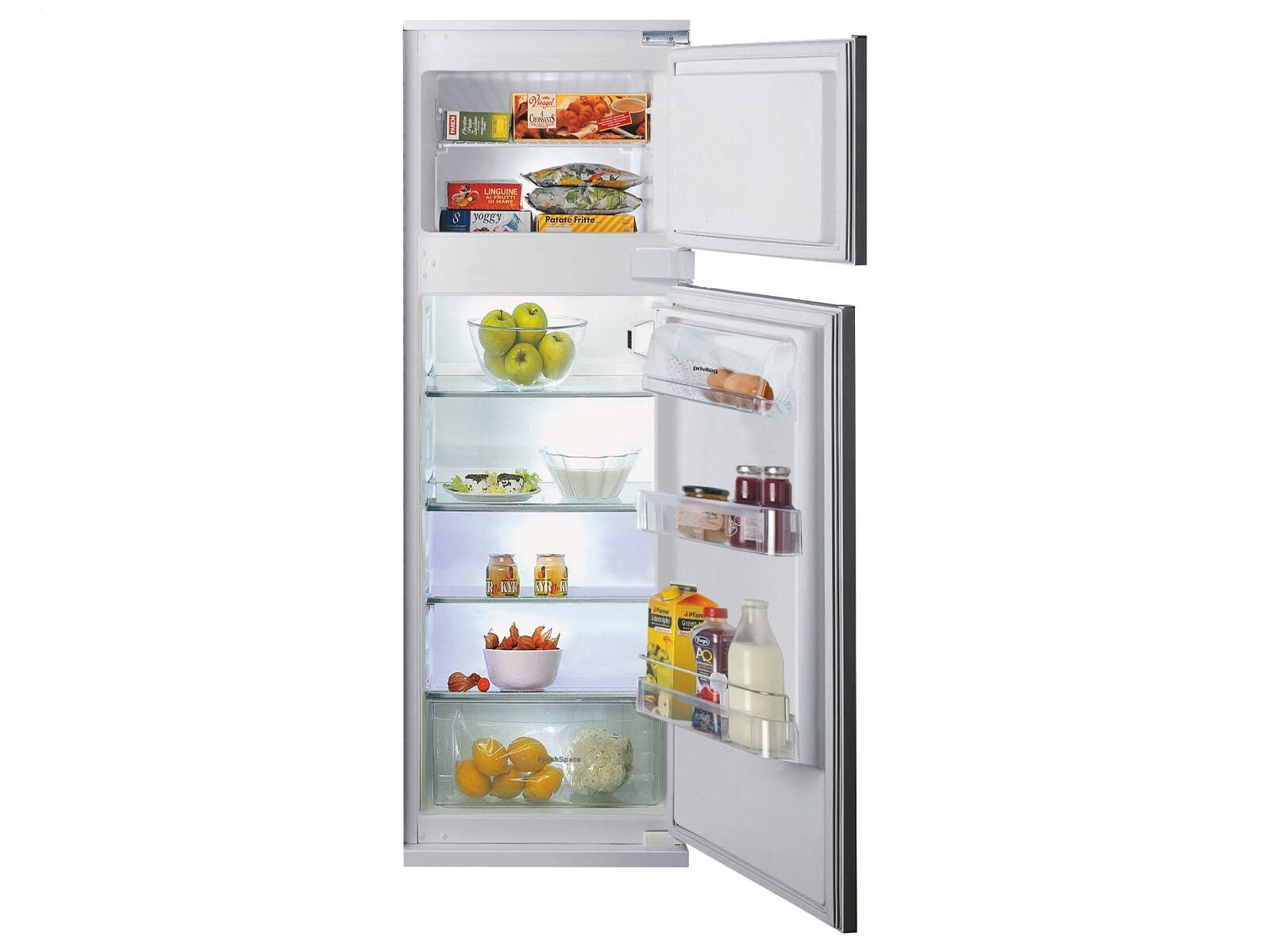 Privileg Einbaukühlgefrierkombination PRT14S2, 0.0 cm hoch, integrierbar