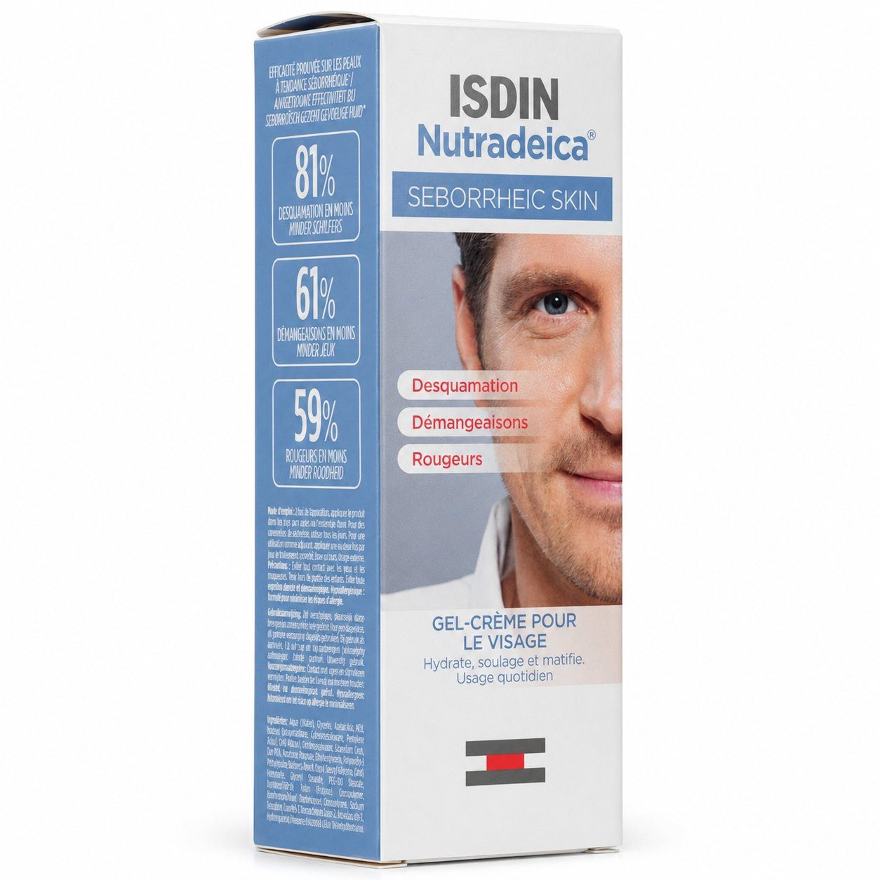 Isdin Feuchtigkeitscreme Nutradeica Gesichts-Gel-Creme 50 ml