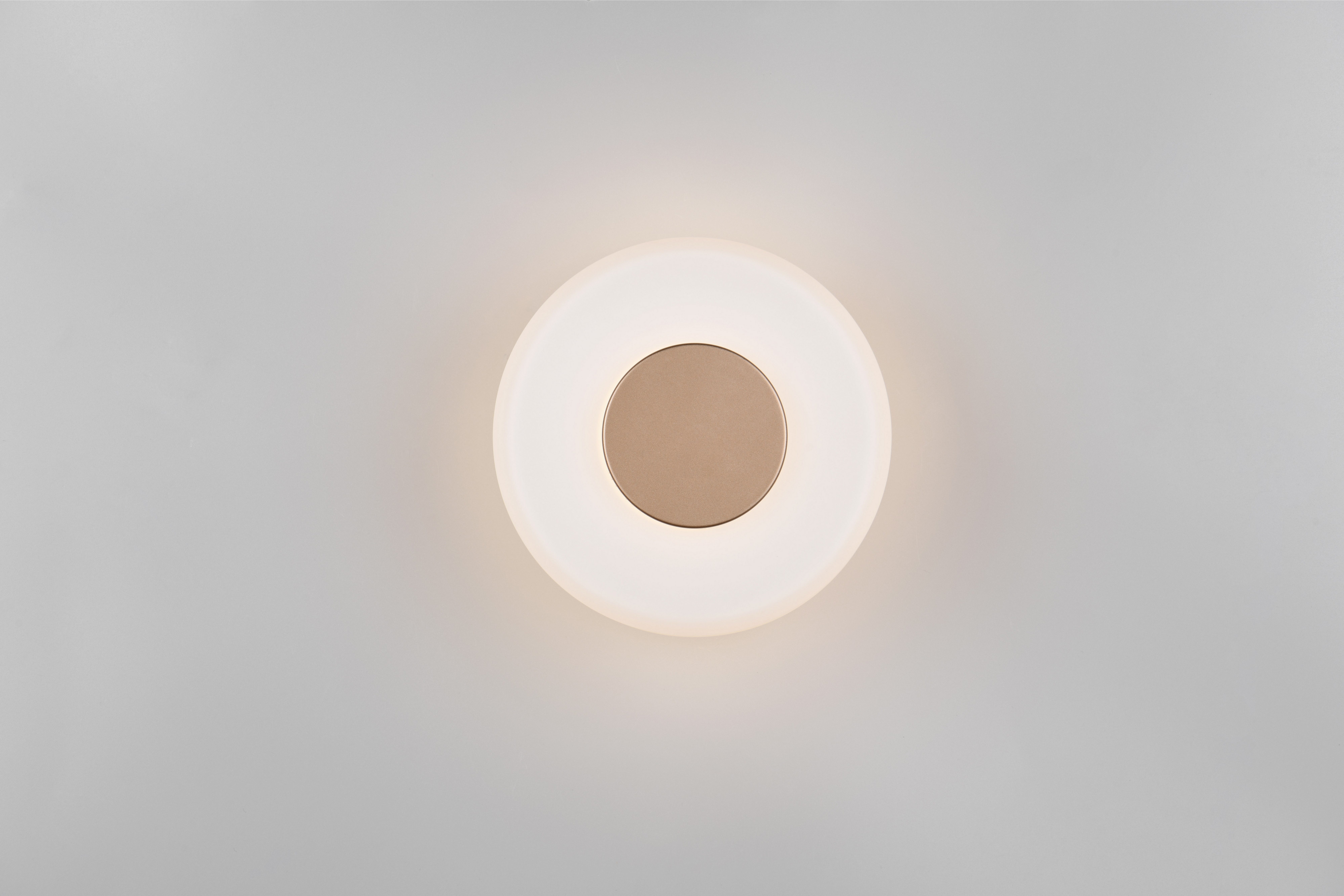 TRIO Leuchten LED Wandleuchte CELESTE, LED Wandlampe aus Metall und Glas Ø 22cm, 10W 1100 Lumen, Dimmfunktion, LED fest integriert, Warmweiß, 3-Stufen dimmbar über Wandschalter, elegante moderne Wandlampe Flur