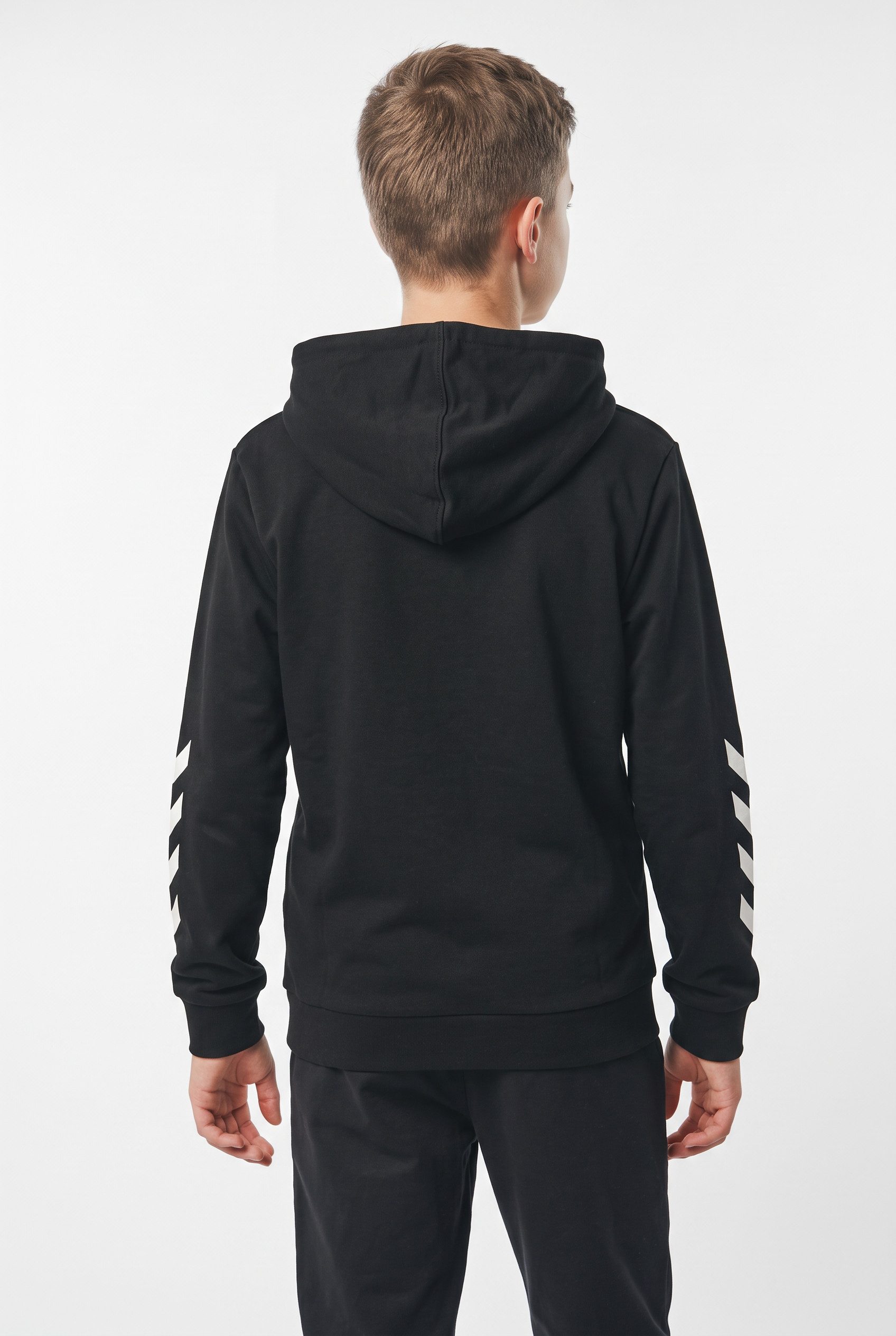hummel Kapuzensweatshirt mit Kängurutasche, im sportlichen Stil – Bild 2 von 5