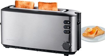 Severin Toaster AT 2515, 1 langer Schlitz, für 2 Scheiben, 1000 W