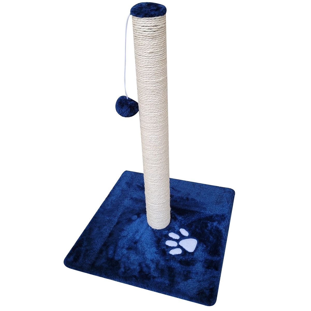 NYVI Kratzbaum Katzen Kratzstamm Milano 63 cm - Katzen Kratzbaum Sisal Kratz Säule, Kletterbaum für Katzen - Katzenkratzbaum