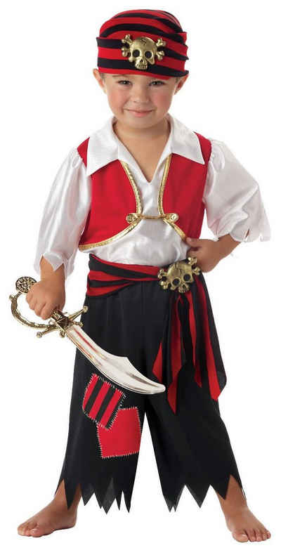 California Costumes Piraten-Kostüm kleiner Pirat Kostüm Kinder mit Kopftuch