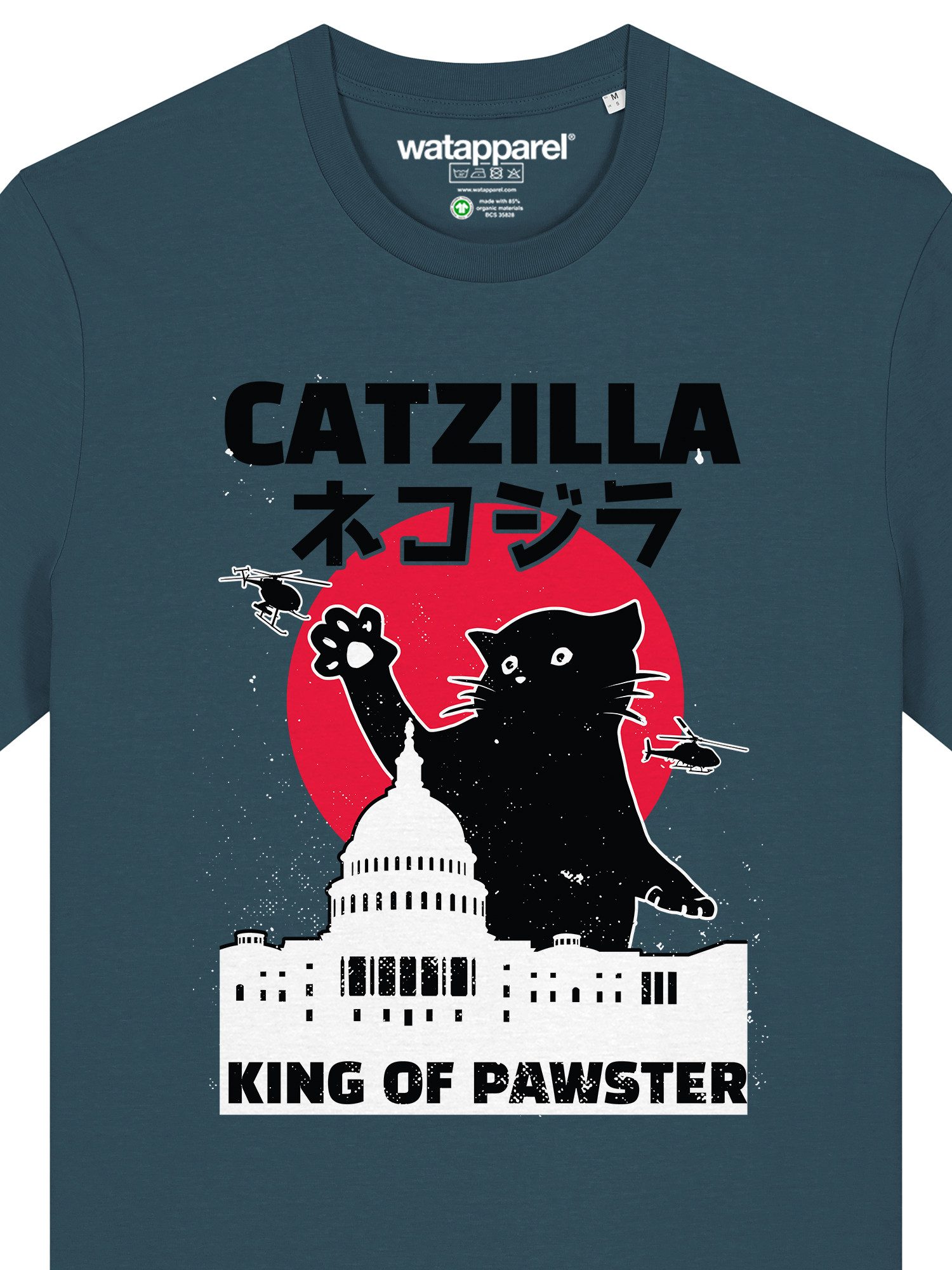 wat? Apparel T-Shirt Catzilla