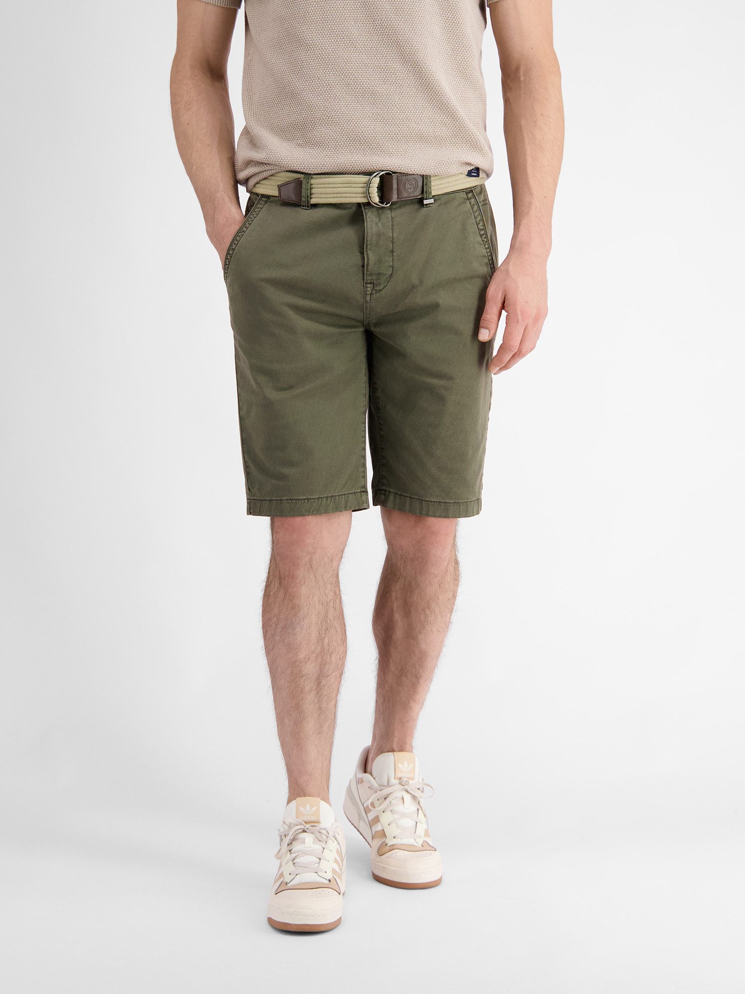 LERROS Bermudas Chino-Bermuda mit Print