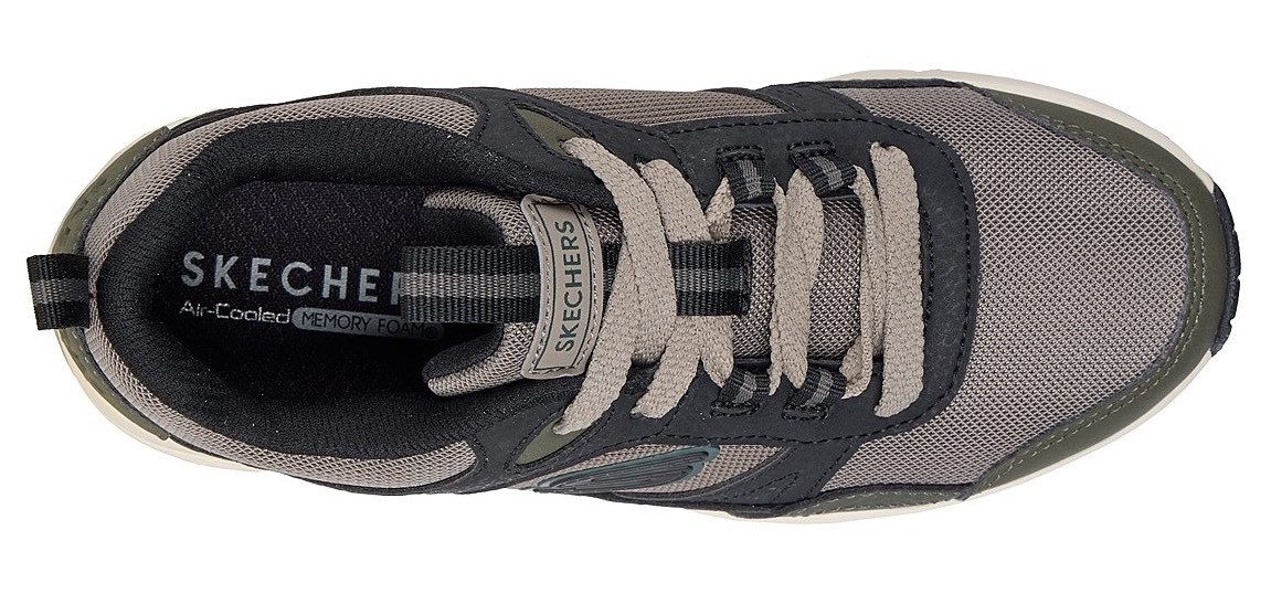 Skechers UNO - RETRO GROOVE Sneaker Freizeitschuh mit Memory Foam, Größenschablone zum Download
