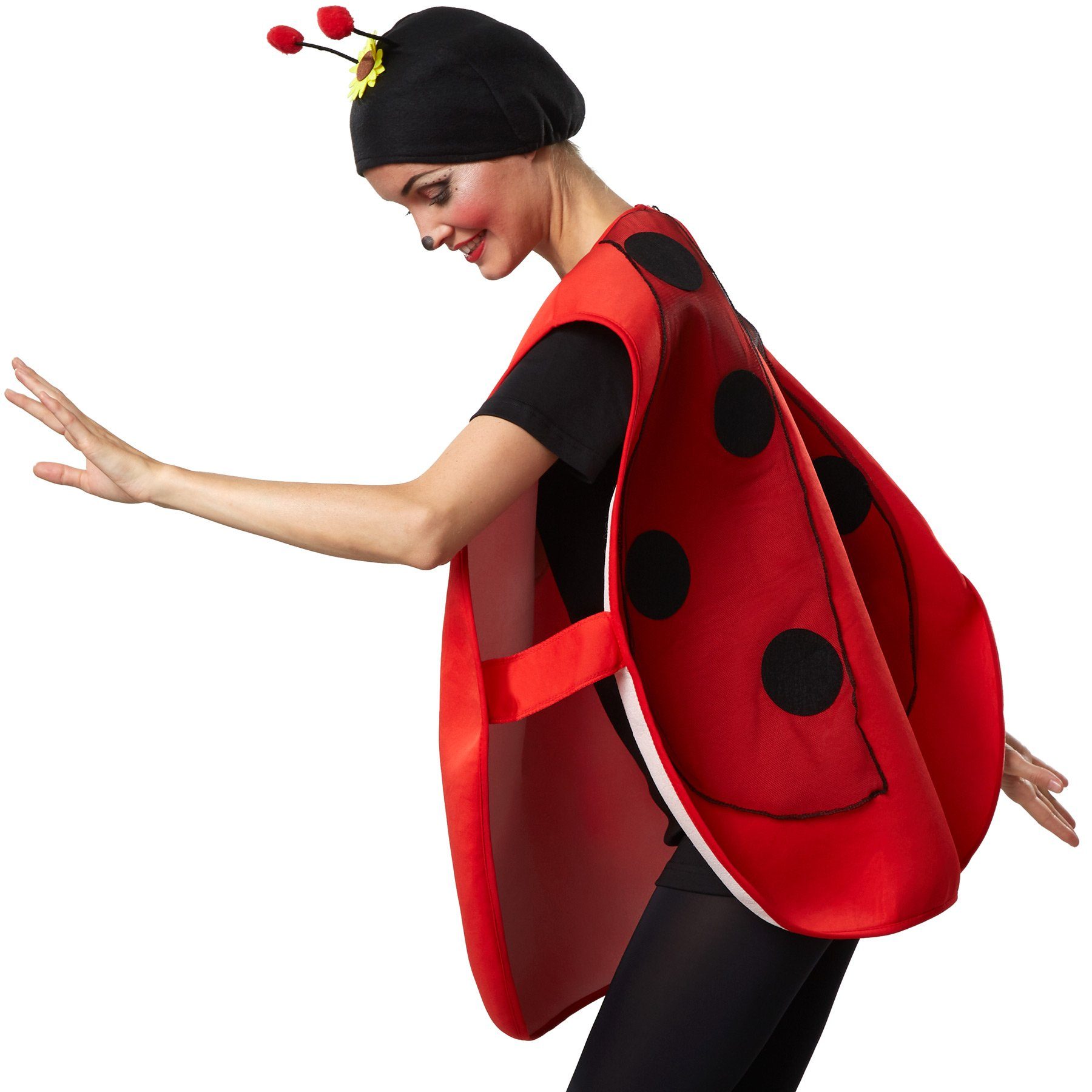 dressforfun Kostüm Unisexkostüm Cartoon Käfer, Poncho in Einheitsgröße