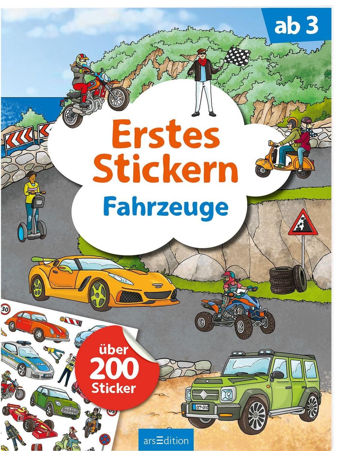 Erstes Stickern – Fahrzeuge / diverse