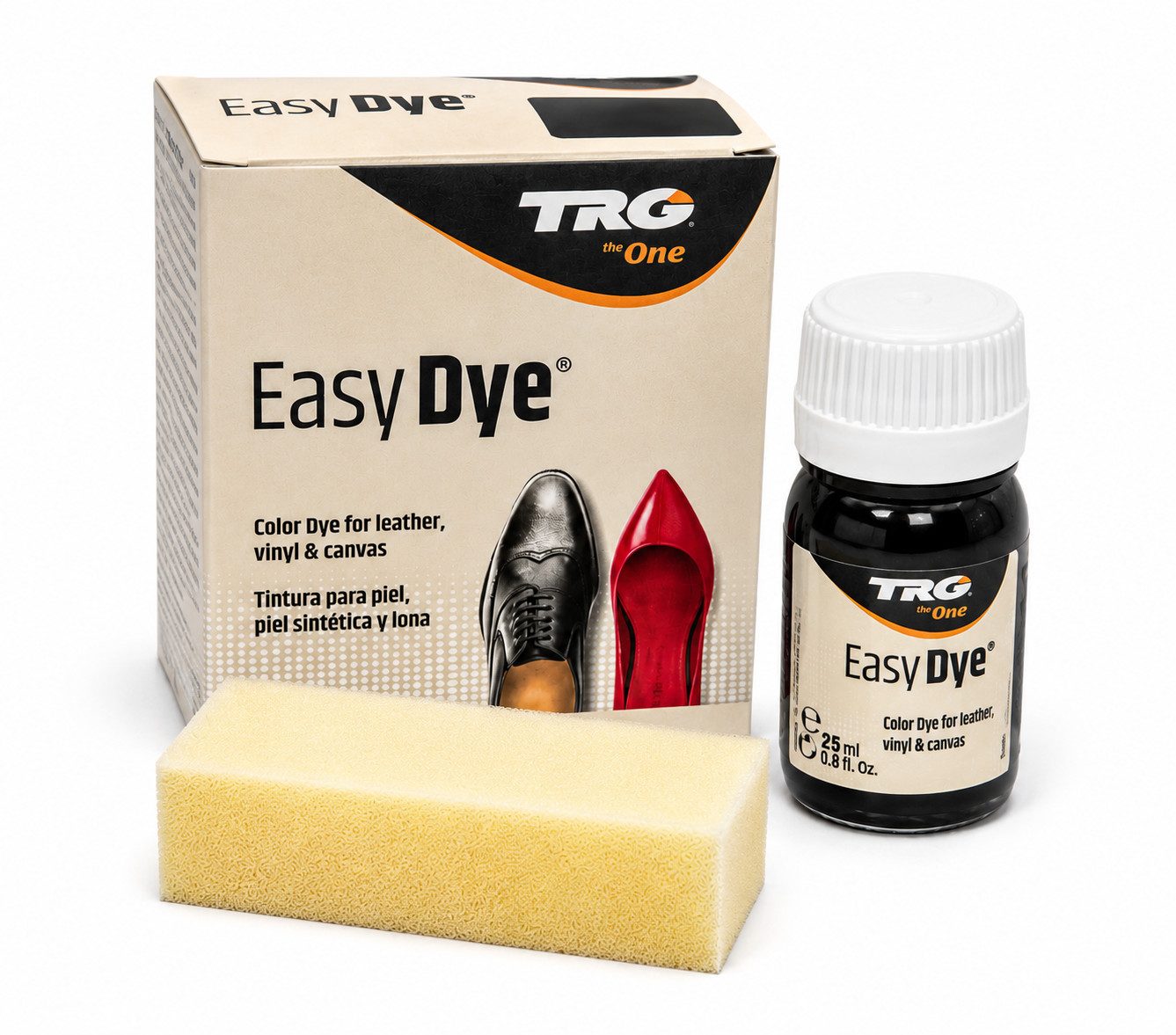 TRG TRG Lederfarbe 25ml Easy Dye - Marine Blau (117) Lederpflege